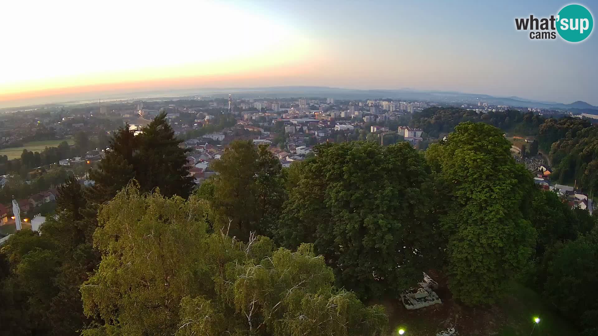Webcam Karlovac Dubovac Castle – Live View of Karlovac’s Historic Landmark