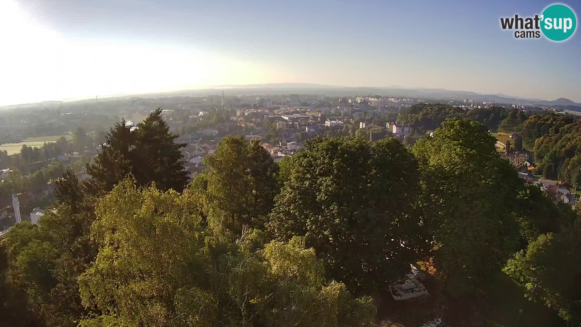 Webcam Karlovac Dubovac Castle – Live View of Karlovac’s Historic Landmark
