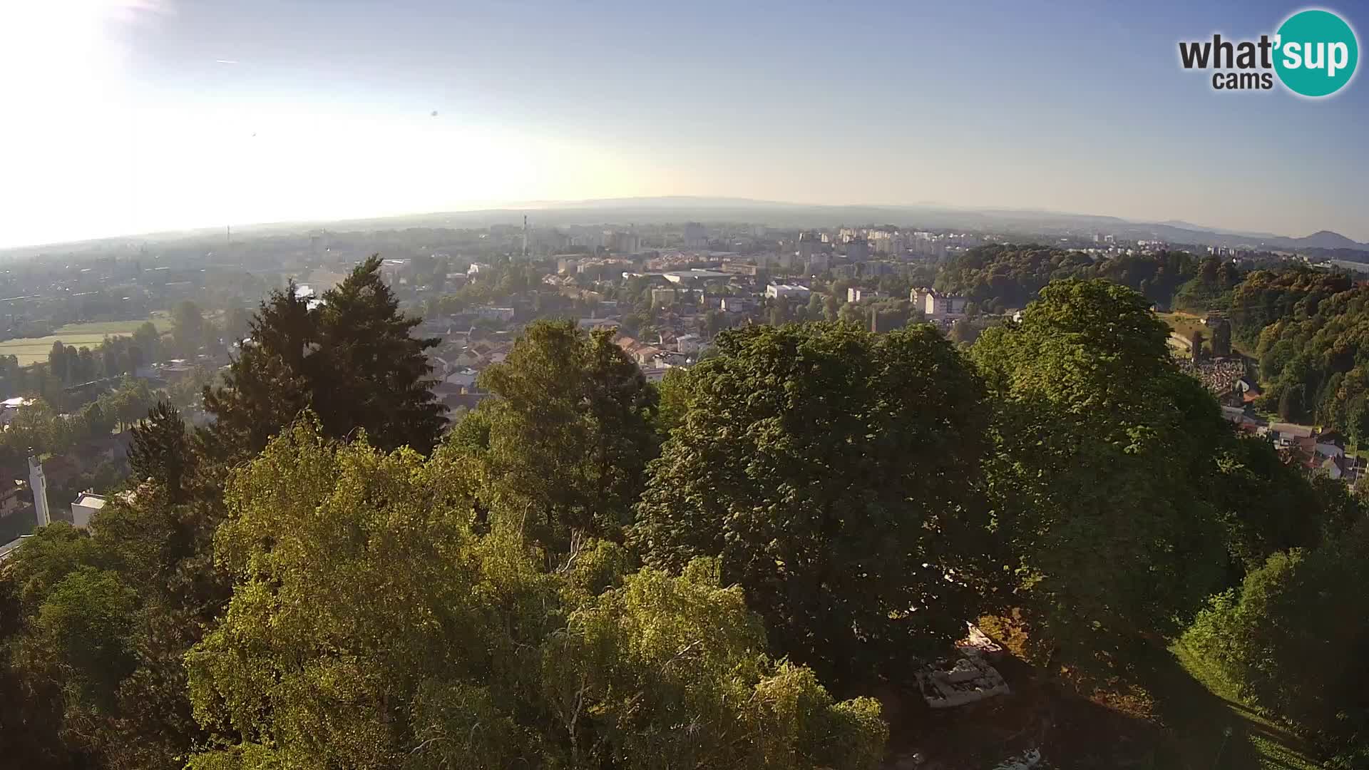 Webcam Karlovac Château Dubovac – Vue en direct de ce monument historique