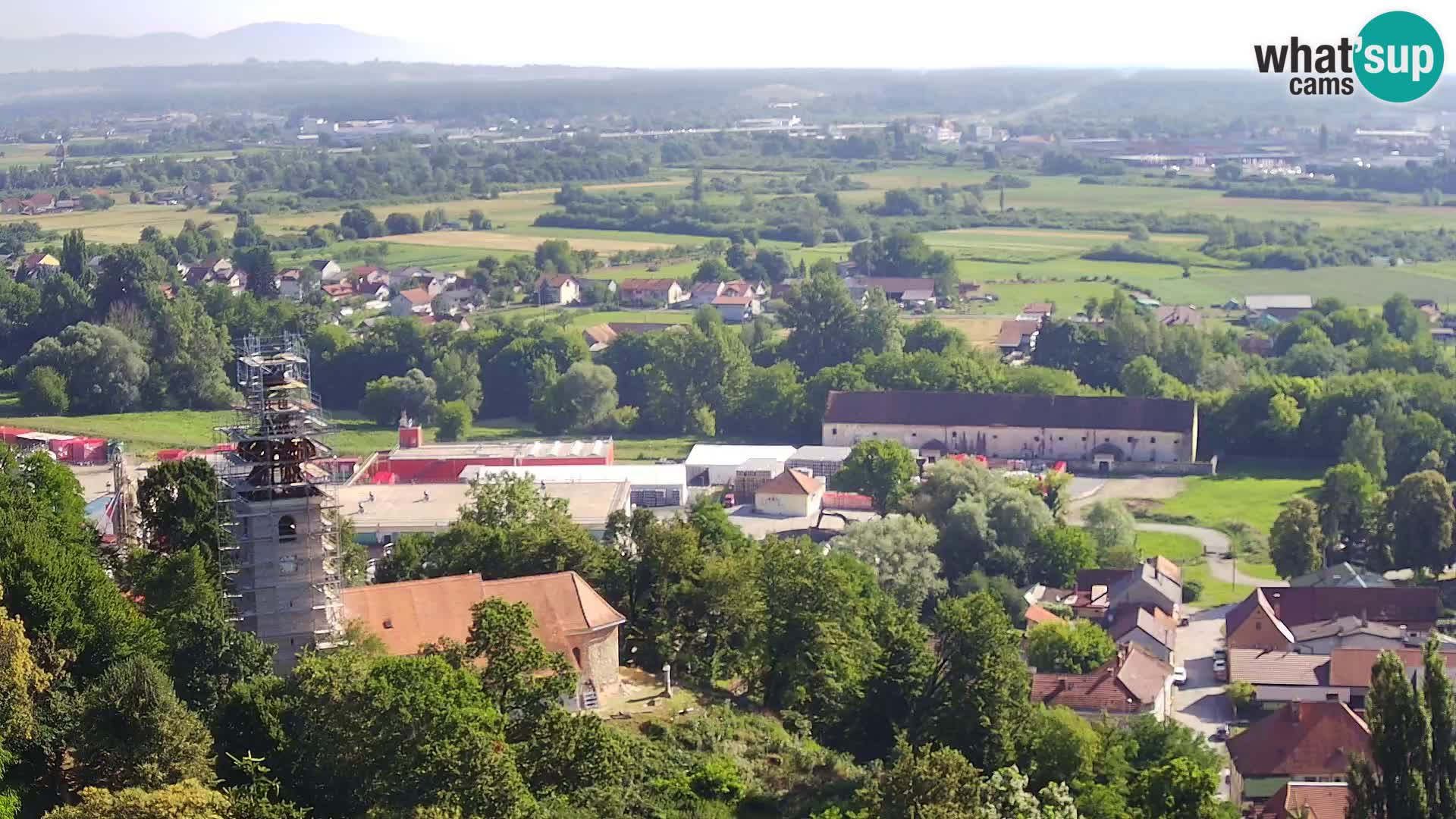 Webcam Castello Dubovac Karlovac – Vista Live sul Castello Storico