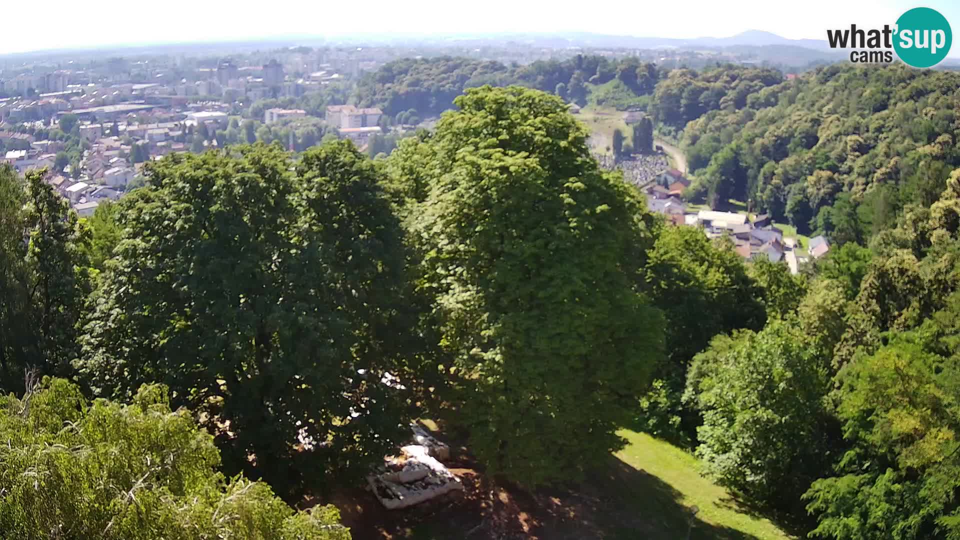 Webcam Karlovac Dubovac Castle – Live View of Karlovac’s Historic Landmark