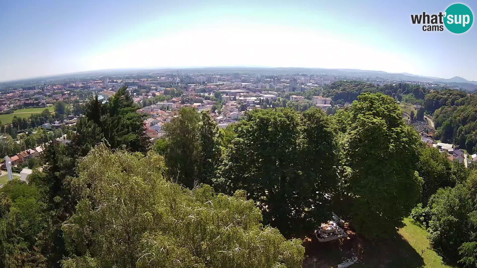 Webcam Castillo Dubovac Karlovac – Vista en directo del histórico castillo