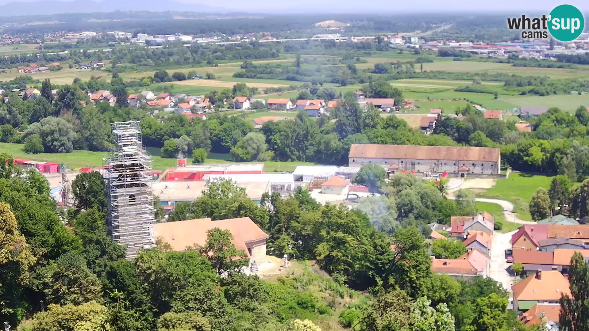 Webcam Karlovac Dubovac Castle – Live View of Karlovac’s Historic Landmark