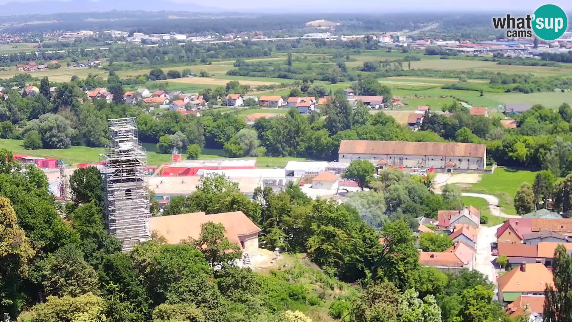 Webcam Karlstadt Burg Dubovac – Liveblick auf das historische Wahrzeichen