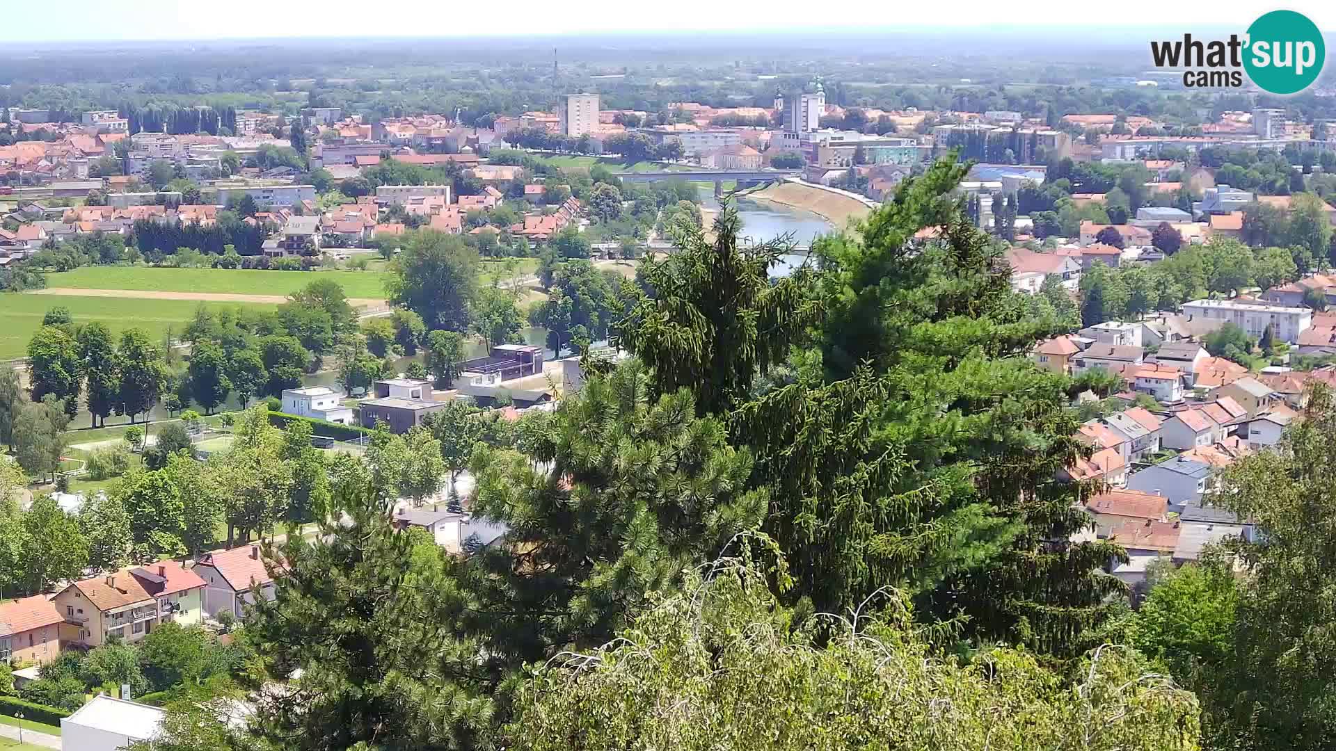 Web kamera Karlovac – Dvorac Dubovac uživo
