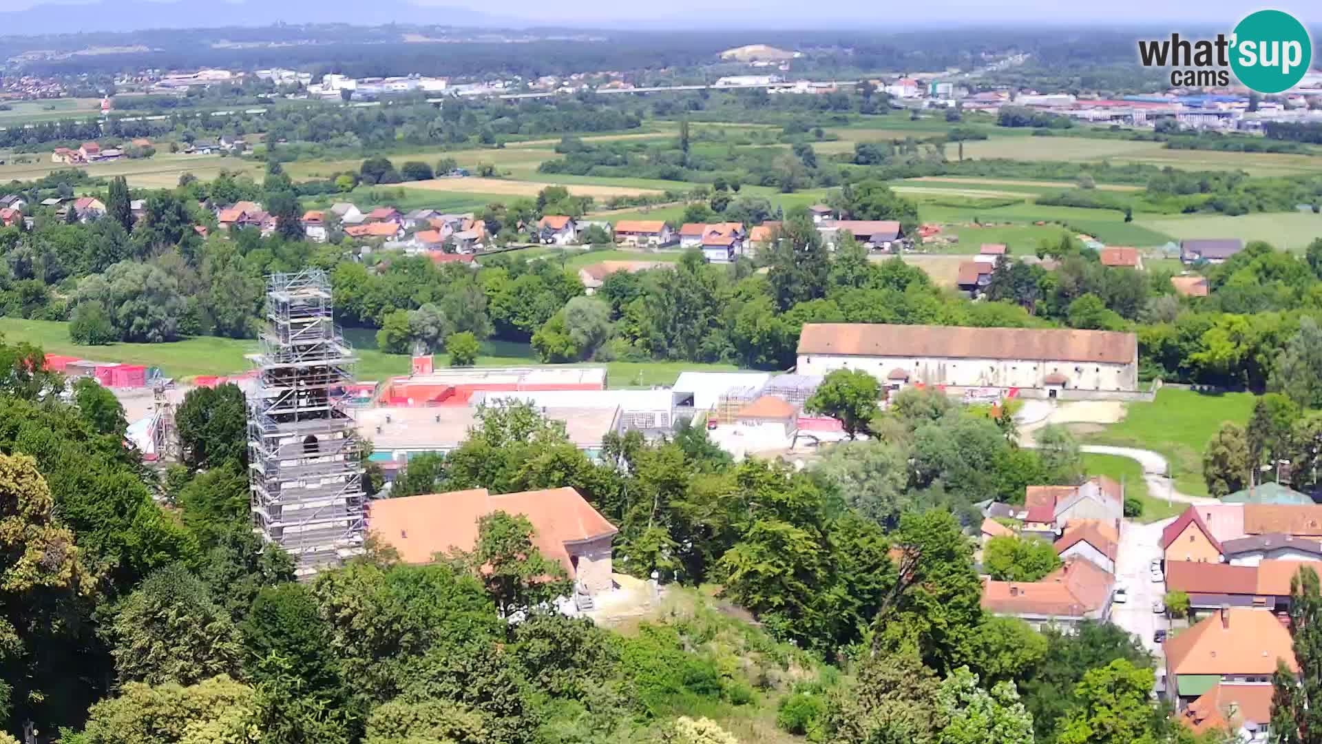 Web kamera Karlovac – Dvorac Dubovac uživo