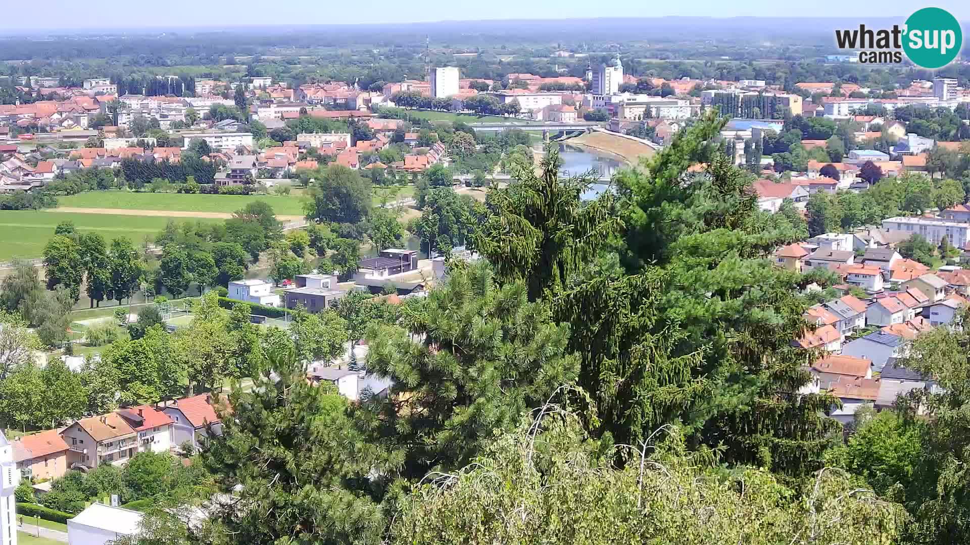 Webcam Karlovac Dubovac Castle – Live View of Karlovac’s Historic Landmark