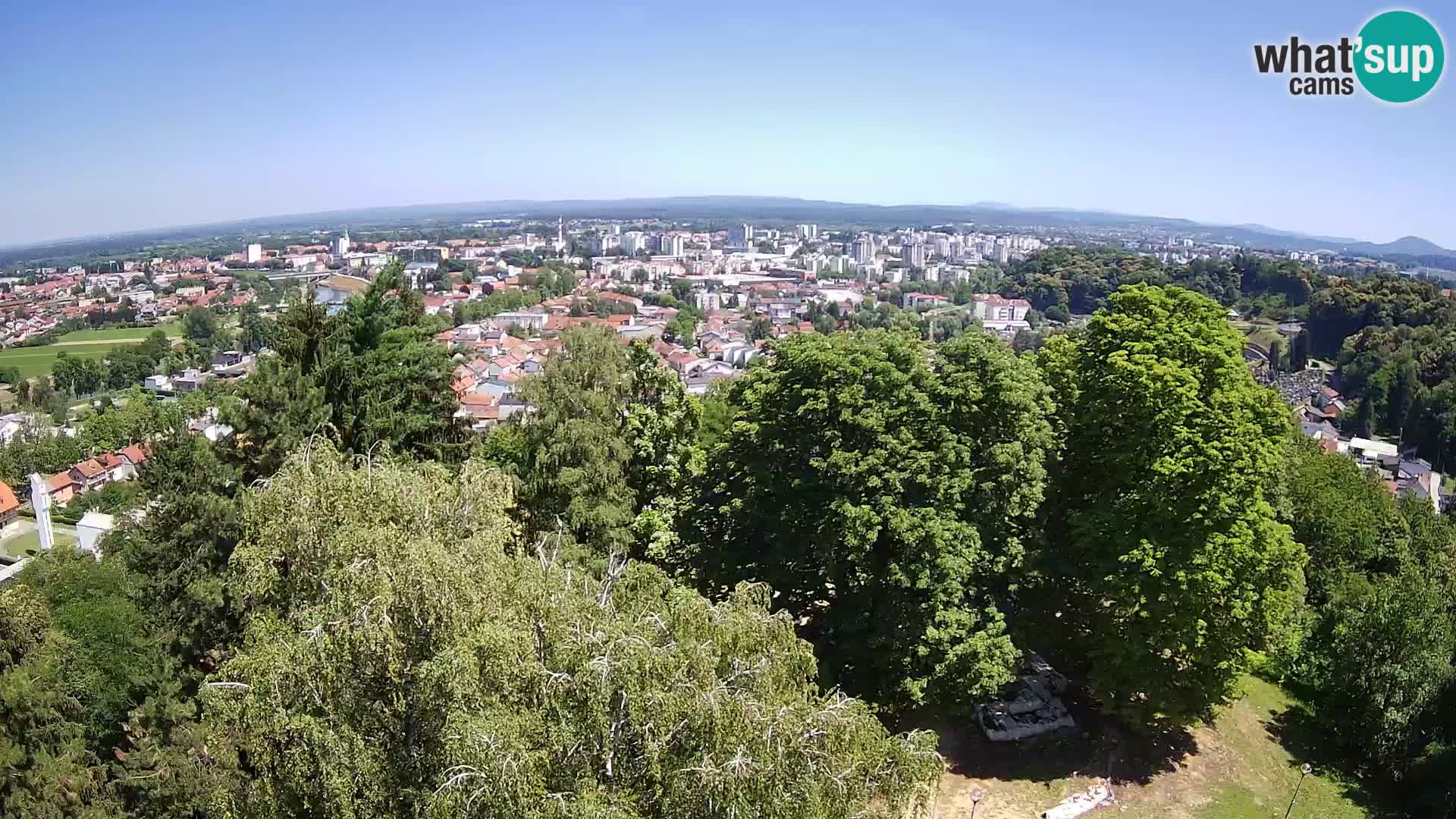 Webcam Karlovac Dubovac Castle – Live View of Karlovac’s Historic Landmark