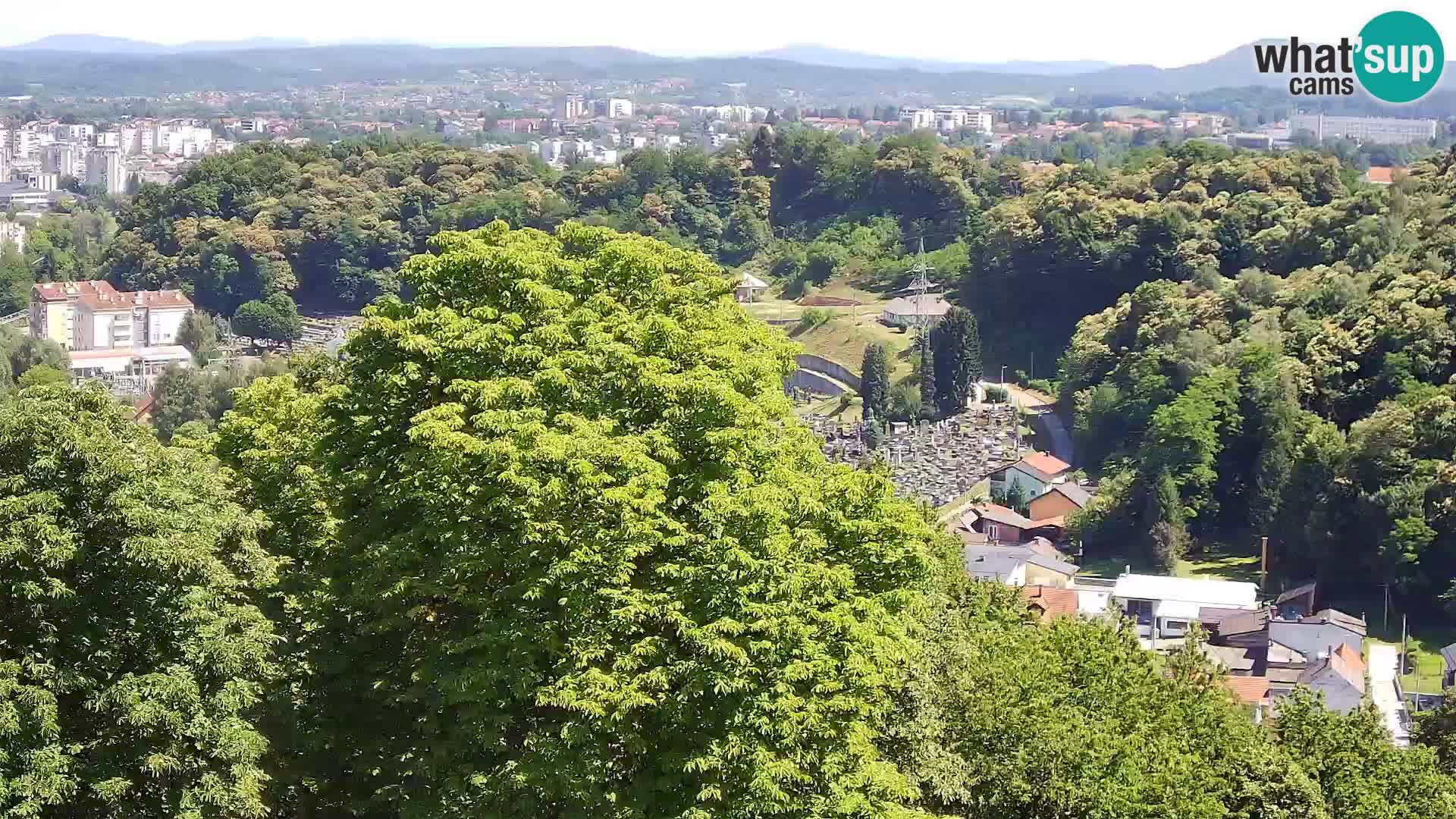 Webcam Karlovac Dubovac Castle – Live View of Karlovac’s Historic Landmark