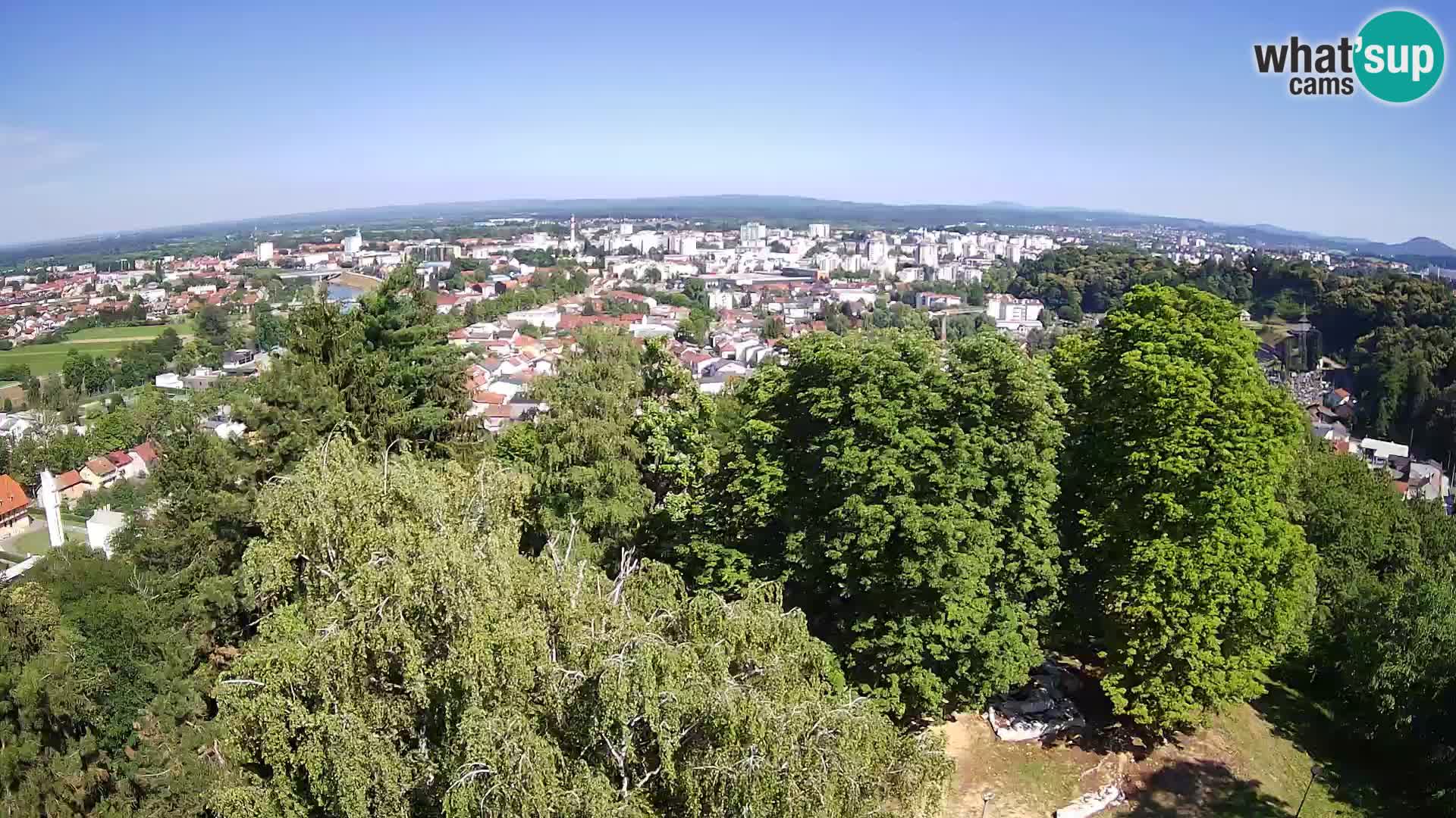 Webcam Castillo Dubovac Karlovac – Vista en directo del histórico castillo