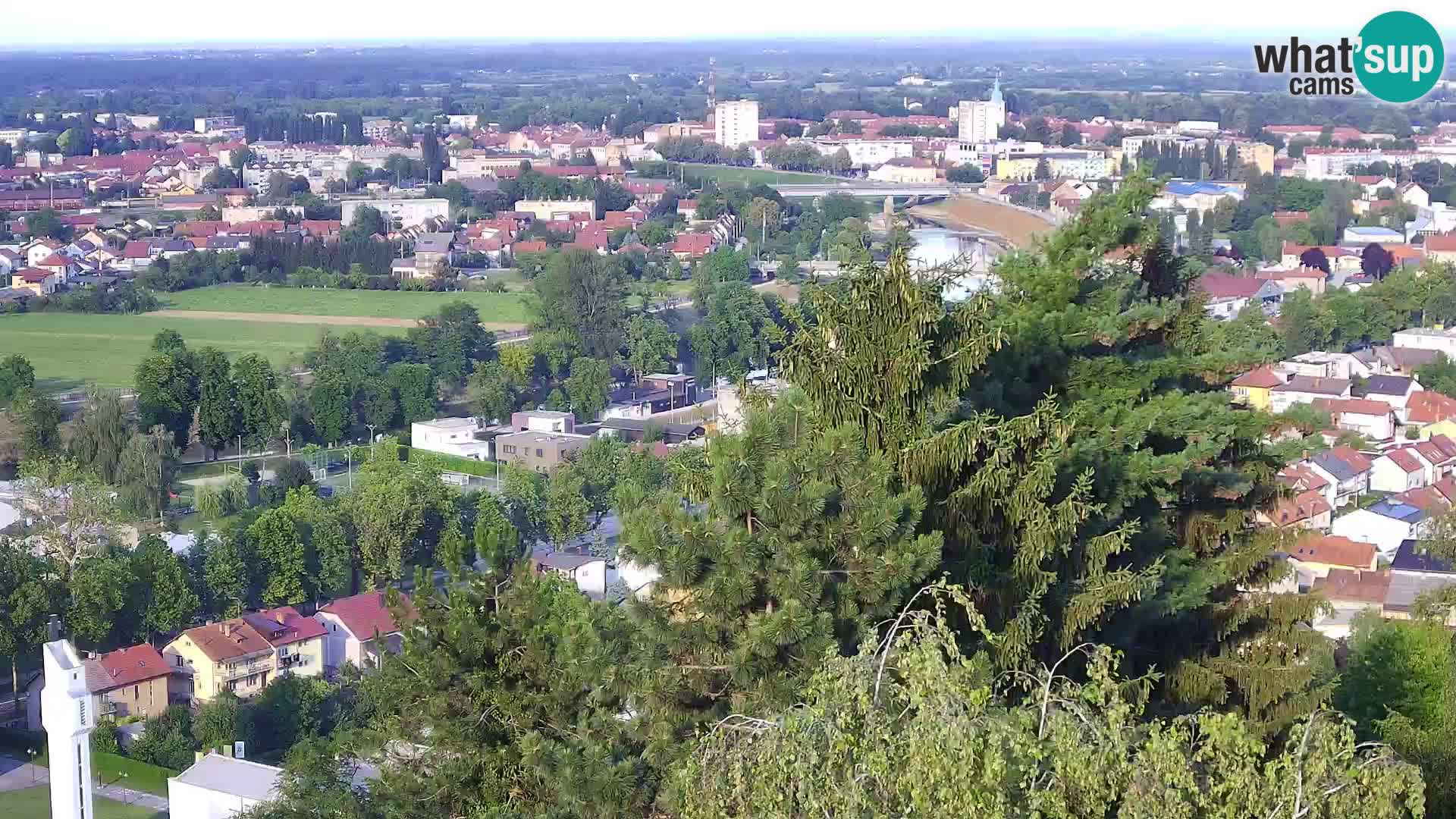 Webcam Karlovac Château Dubovac – Vue en direct de ce monument historique