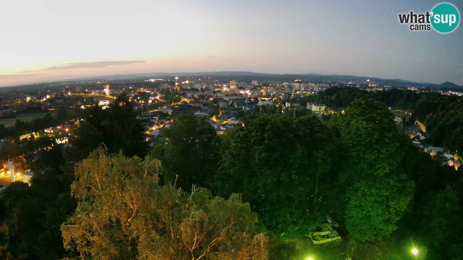 Webcam Karlovac Dubovac Castle – Live View of Karlovac’s Historic Landmark