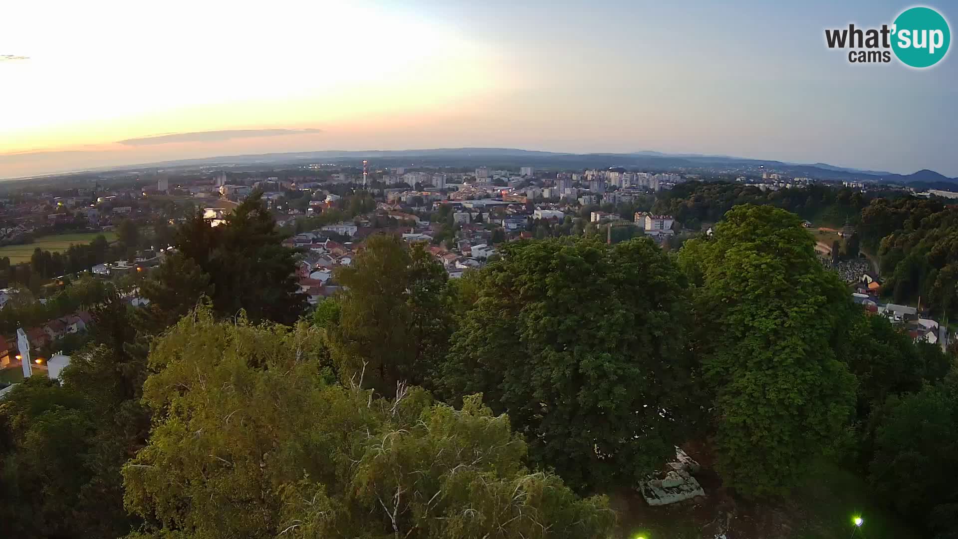Webcam Karlovac Dubovac Castle – Live View of Karlovac’s Historic Landmark
