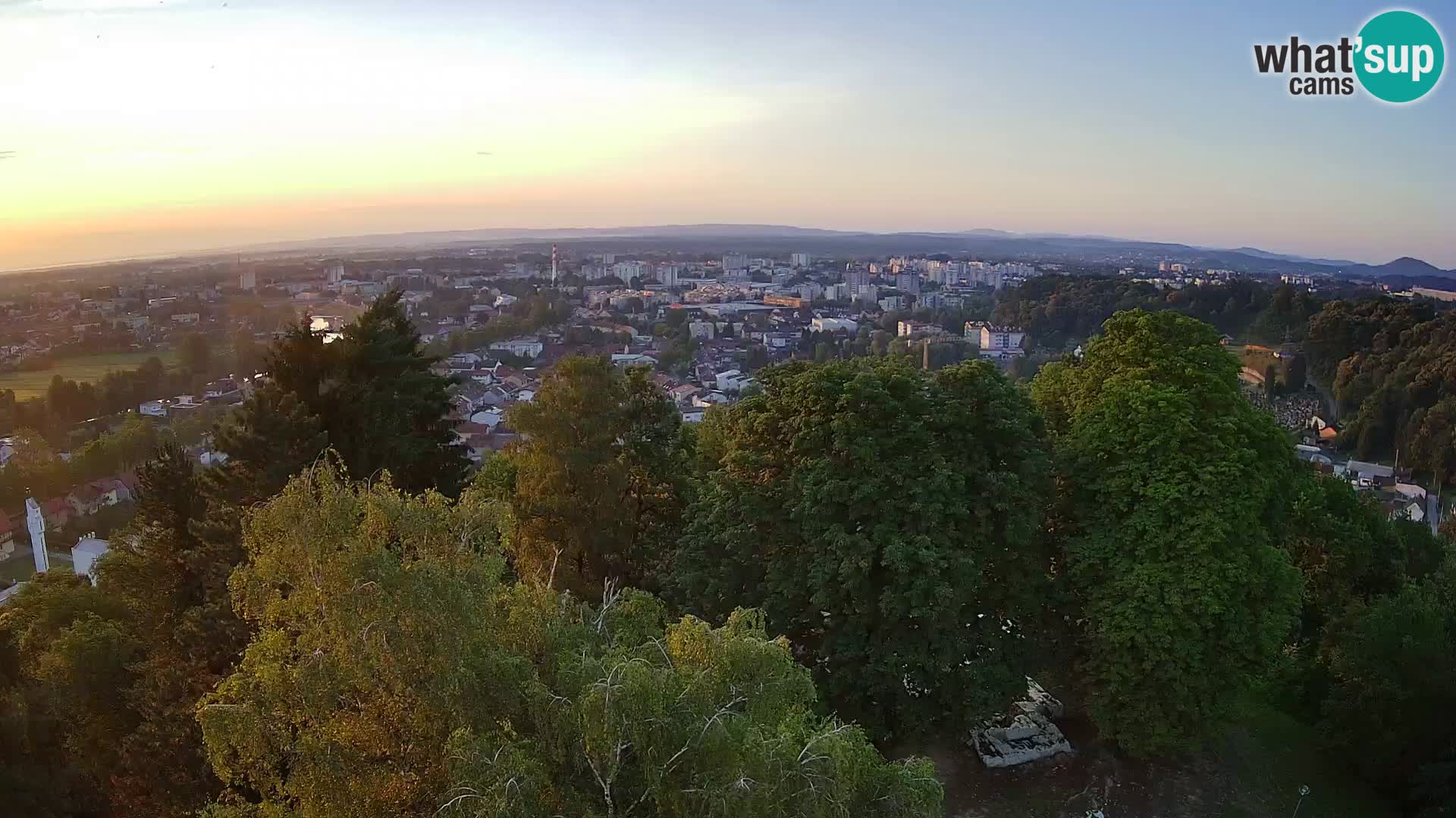 Webcam Karlovac Dubovac Castle – Live View of Karlovac’s Historic Landmark
