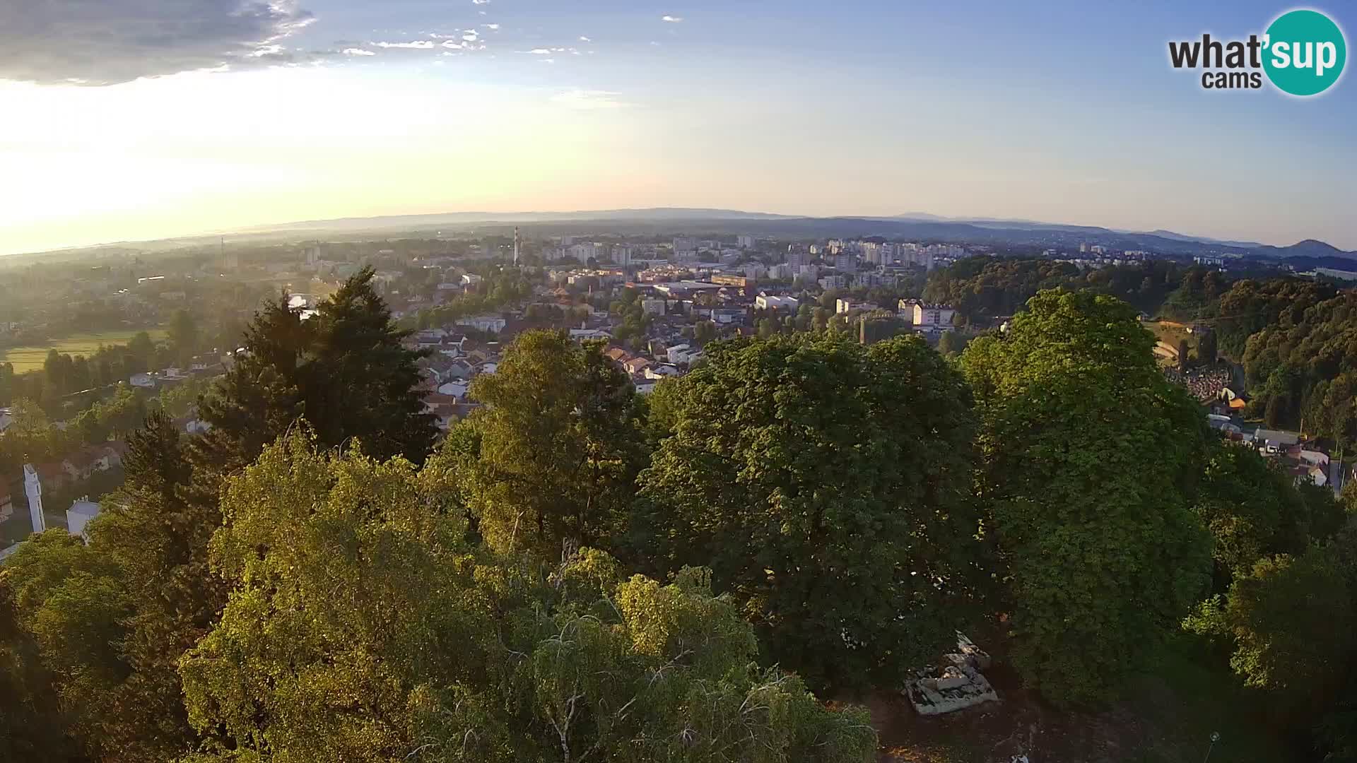 Webcam Karlstadt Burg Dubovac – Liveblick auf das historische Wahrzeichen
