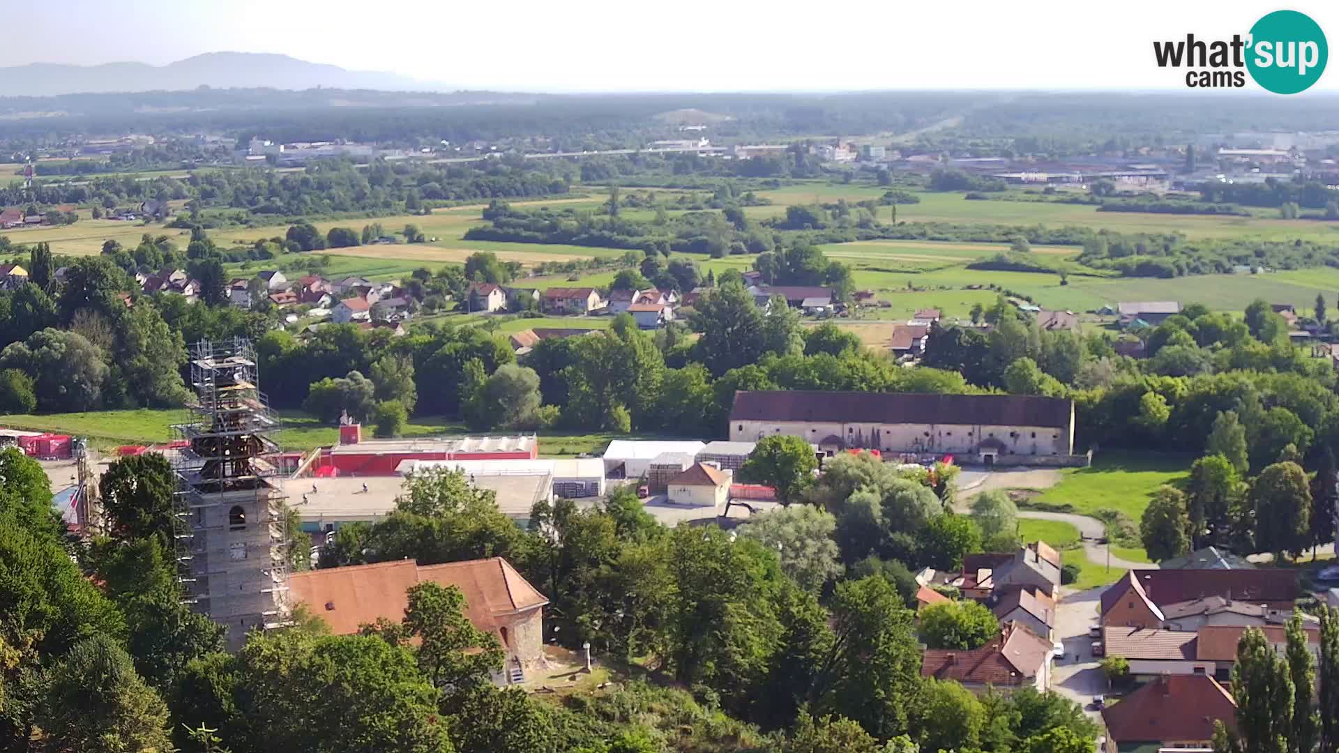 Webcam Karlstadt Burg Dubovac – Liveblick auf das historische Wahrzeichen