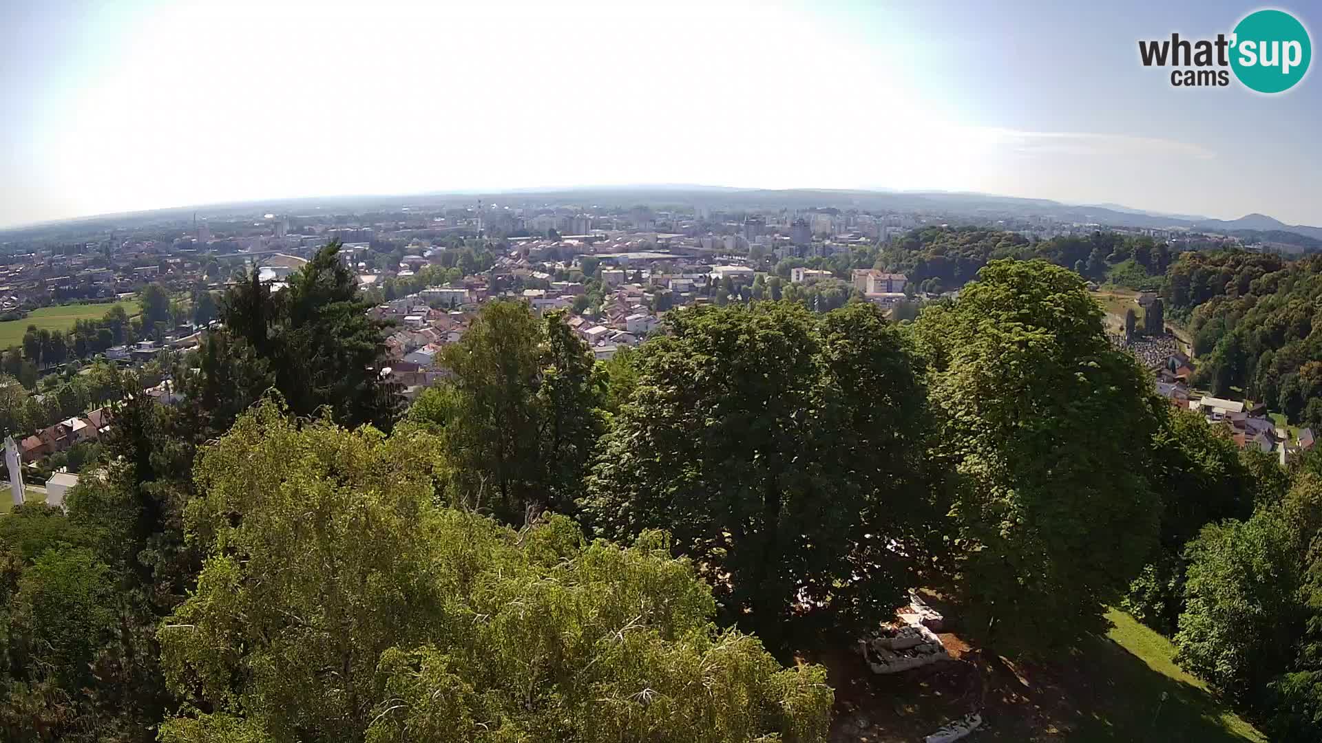 Webcam Karlovac Dubovac Castle – Live View of Karlovac’s Historic Landmark