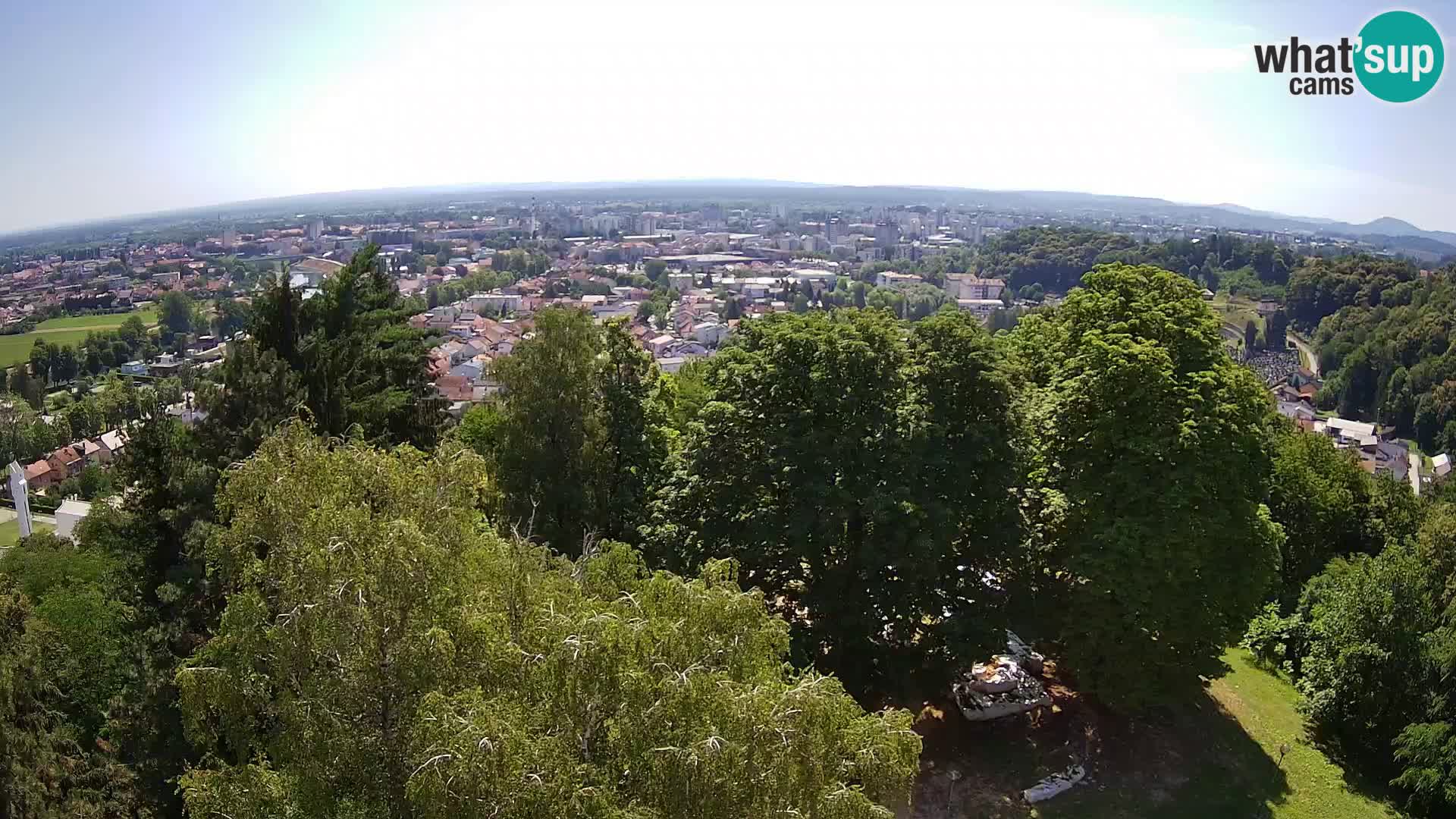 Webcam Karlovac Dubovac Castle – Live View of Karlovac’s Historic Landmark
