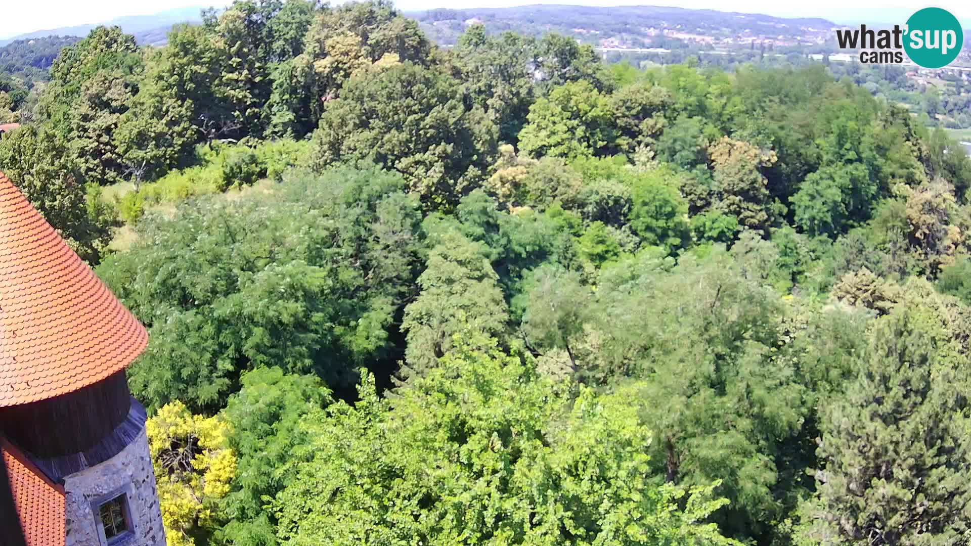 Webcam Karlovac Château Dubovac – Vue en direct de ce monument historique