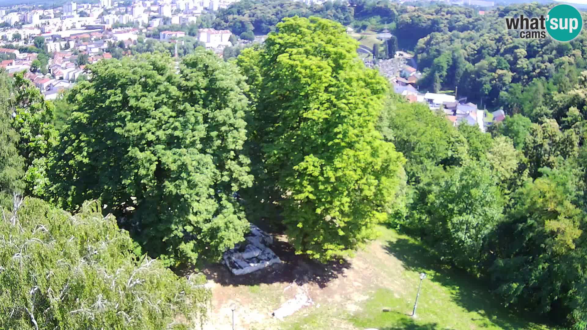 Webcam Karlovac Dubovac Castle – Live View of Karlovac’s Historic Landmark