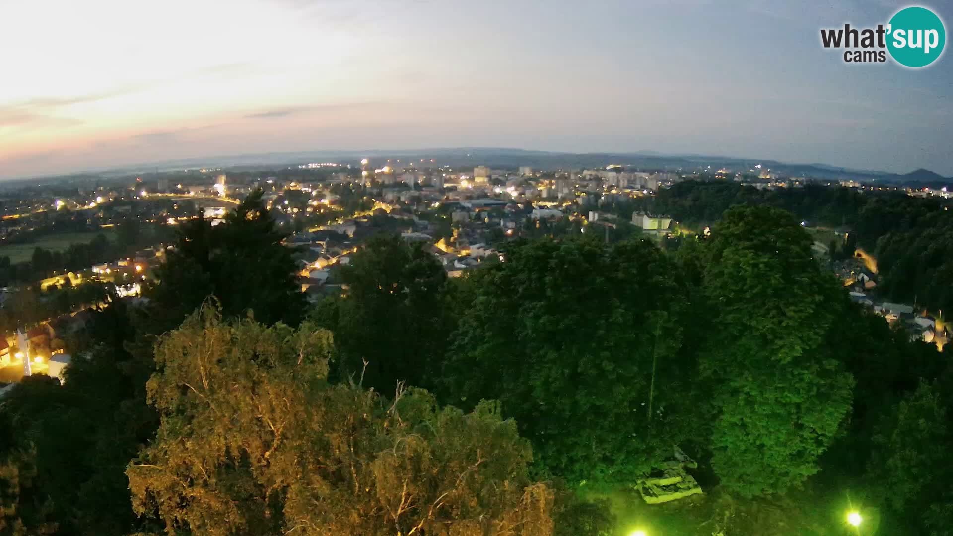Webcam Karlovac Château Dubovac – Vue en direct de ce monument historique