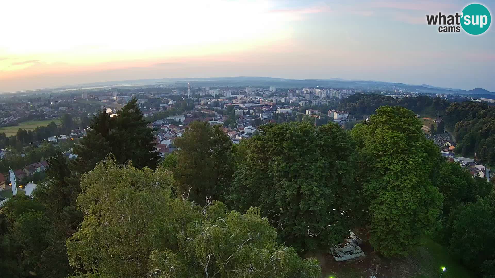 Webcam Karlovac Dubovac Castle – Live View of Karlovac’s Historic Landmark