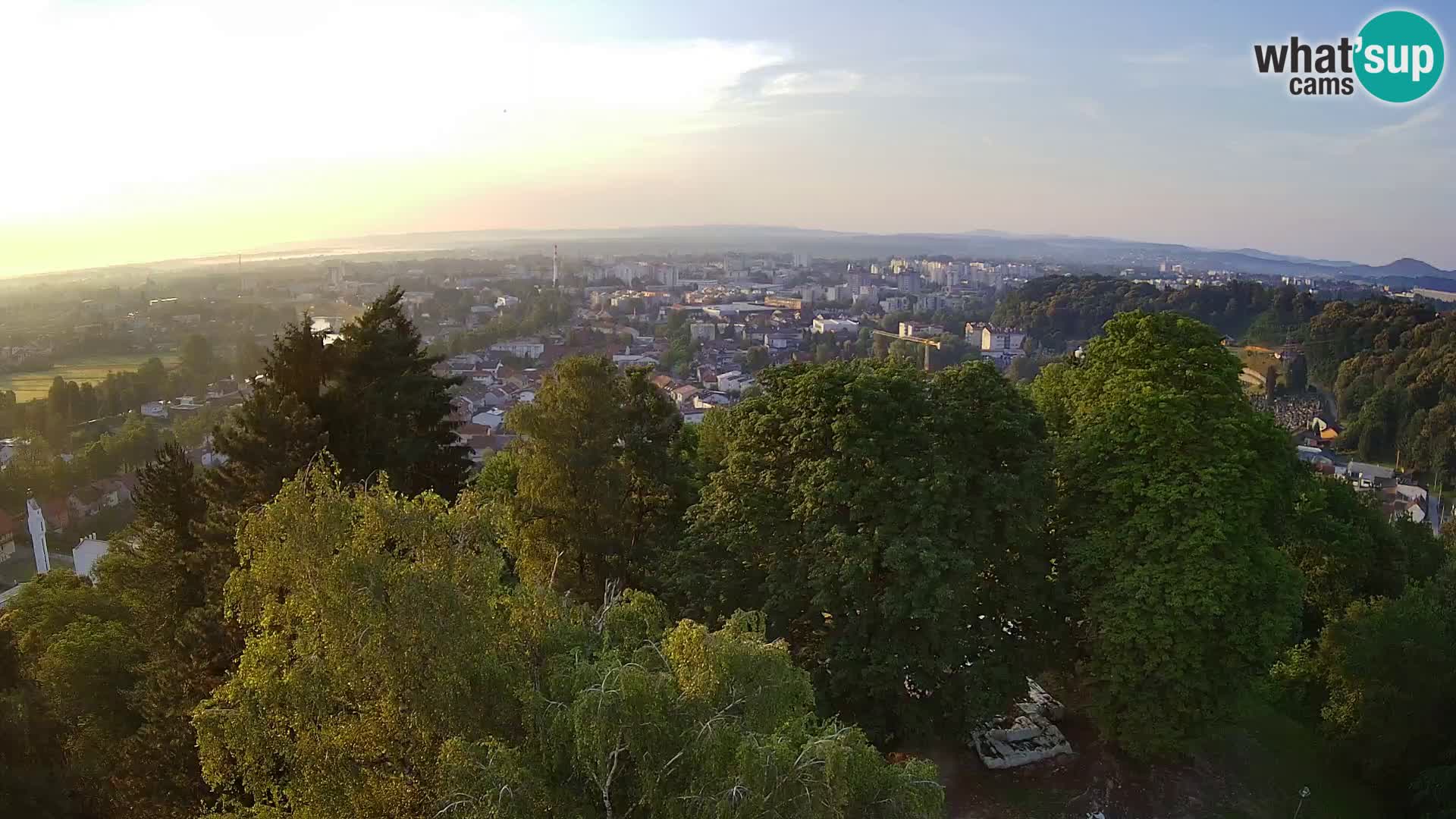 Webcam Castillo Dubovac Karlovac – Vista en directo del histórico castillo