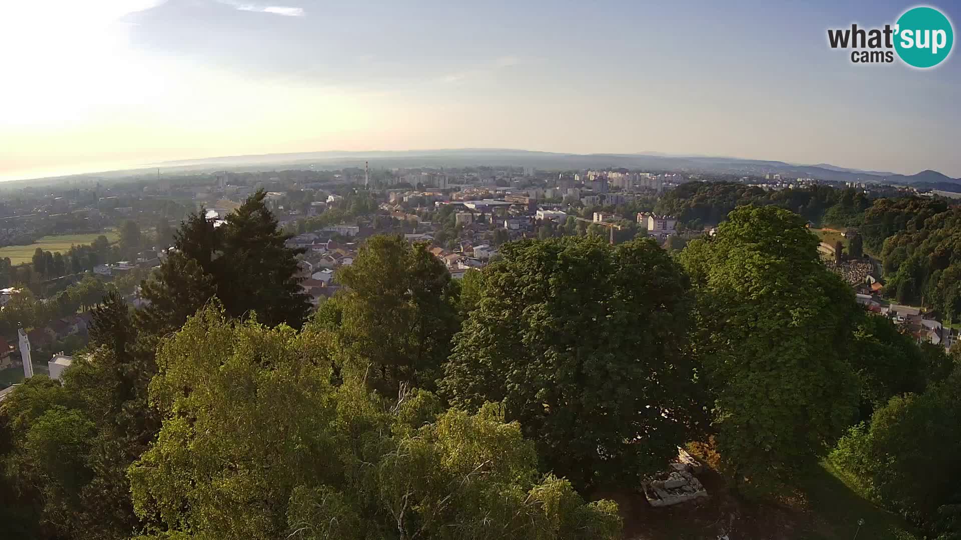Webcam Karlovac Château Dubovac – Vue en direct de ce monument historique