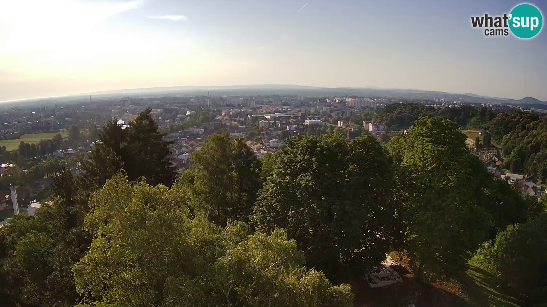 Webcam Karlovac Château Dubovac – Vue en direct de ce monument historique