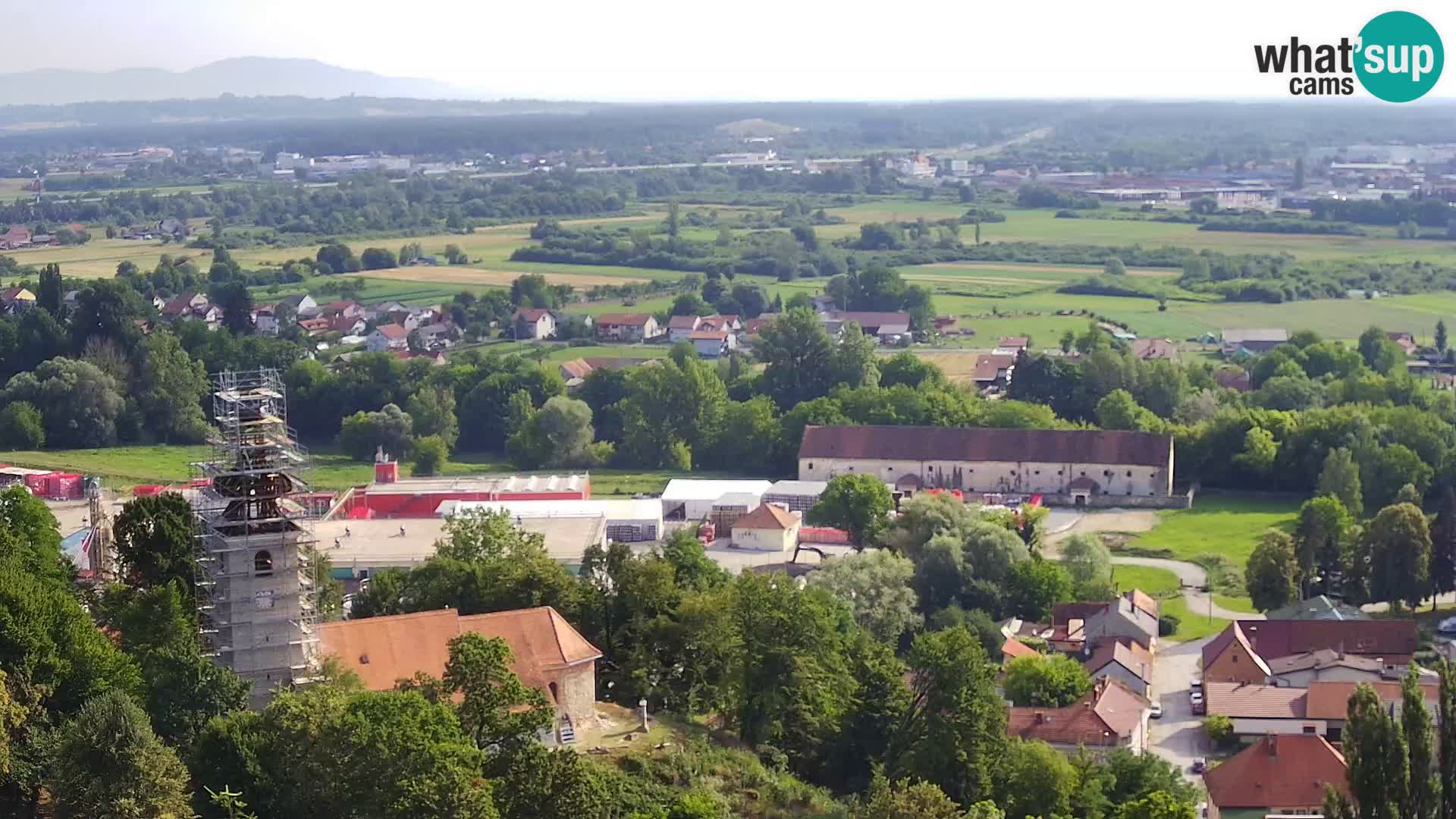 Webcam Karlovac Dubovac Castle – Live View of Karlovac’s Historic Landmark