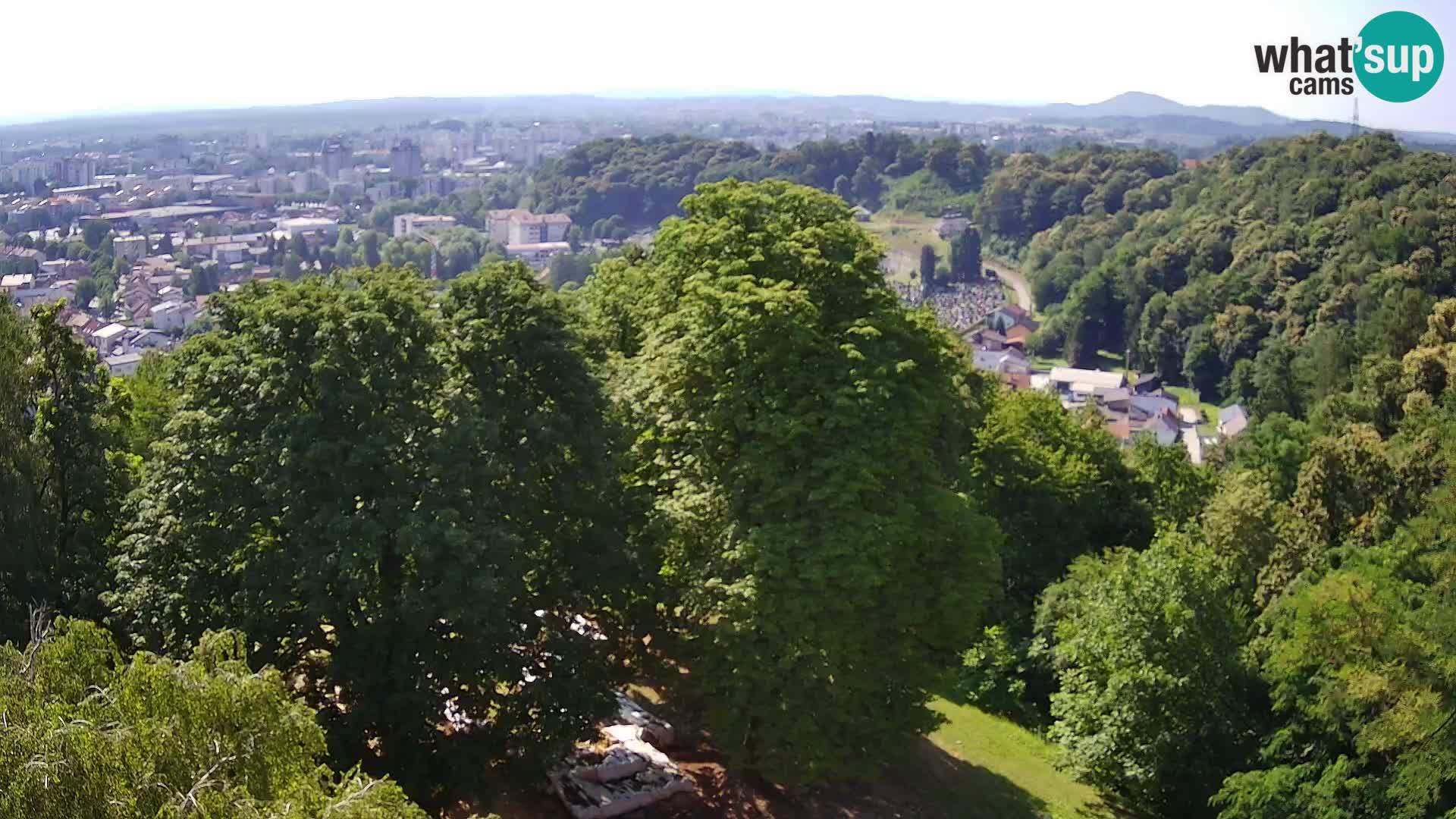Webcam Karlovac Dubovac Castle – Live View of Karlovac’s Historic Landmark