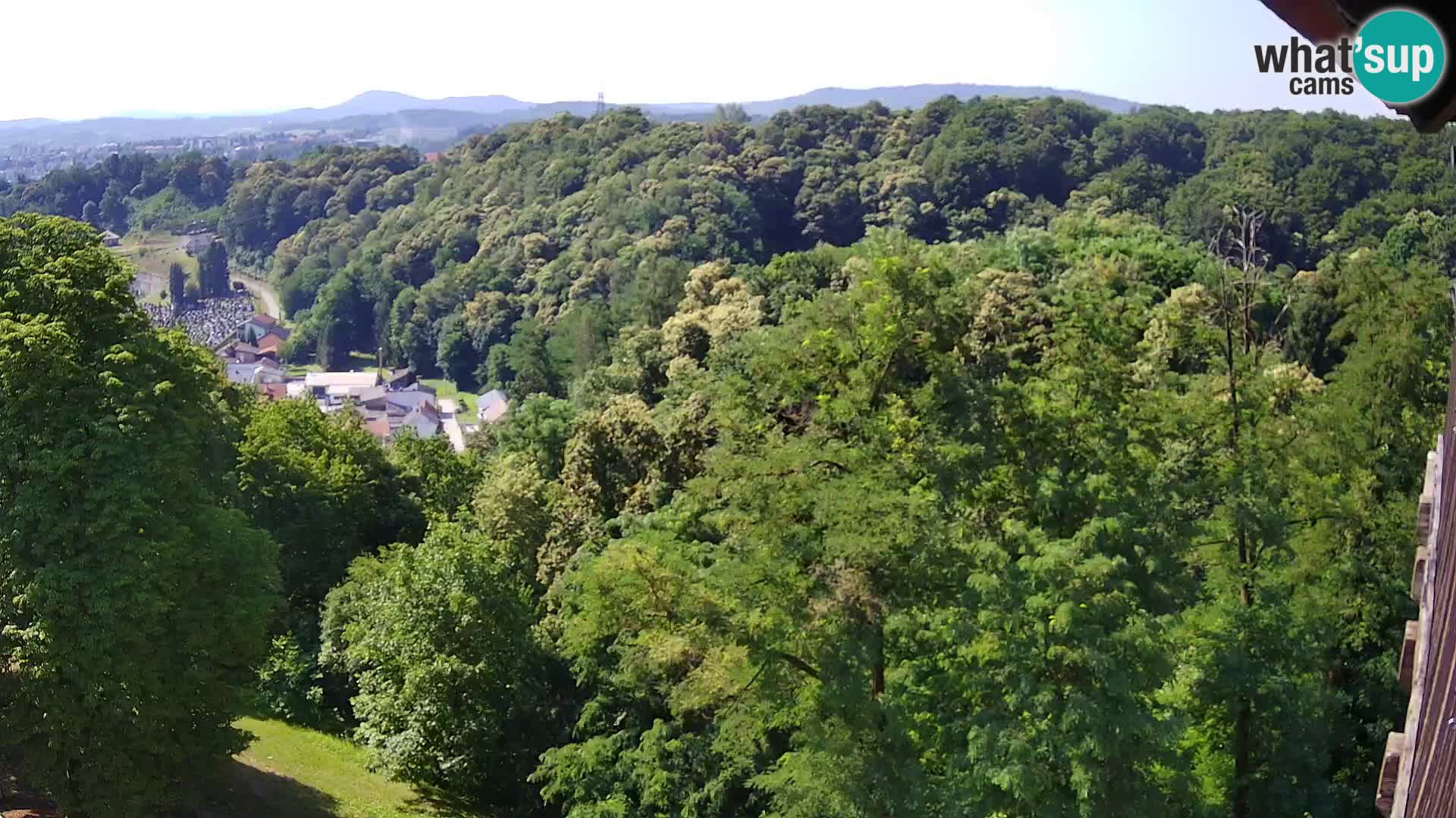 Webcam Castello Dubovac Karlovac – Vista Live sul Castello Storico