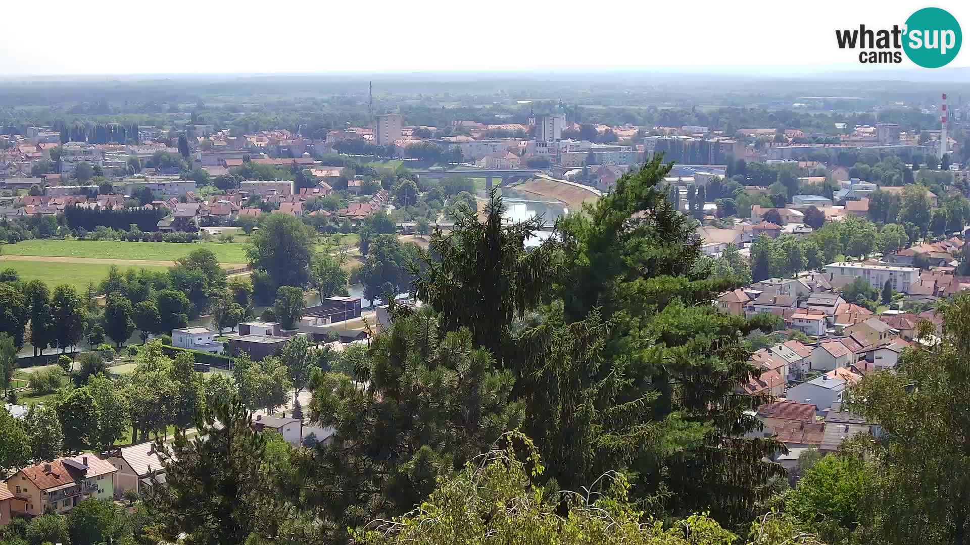 Webcam Karlovac Château Dubovac – Vue en direct de ce monument historique