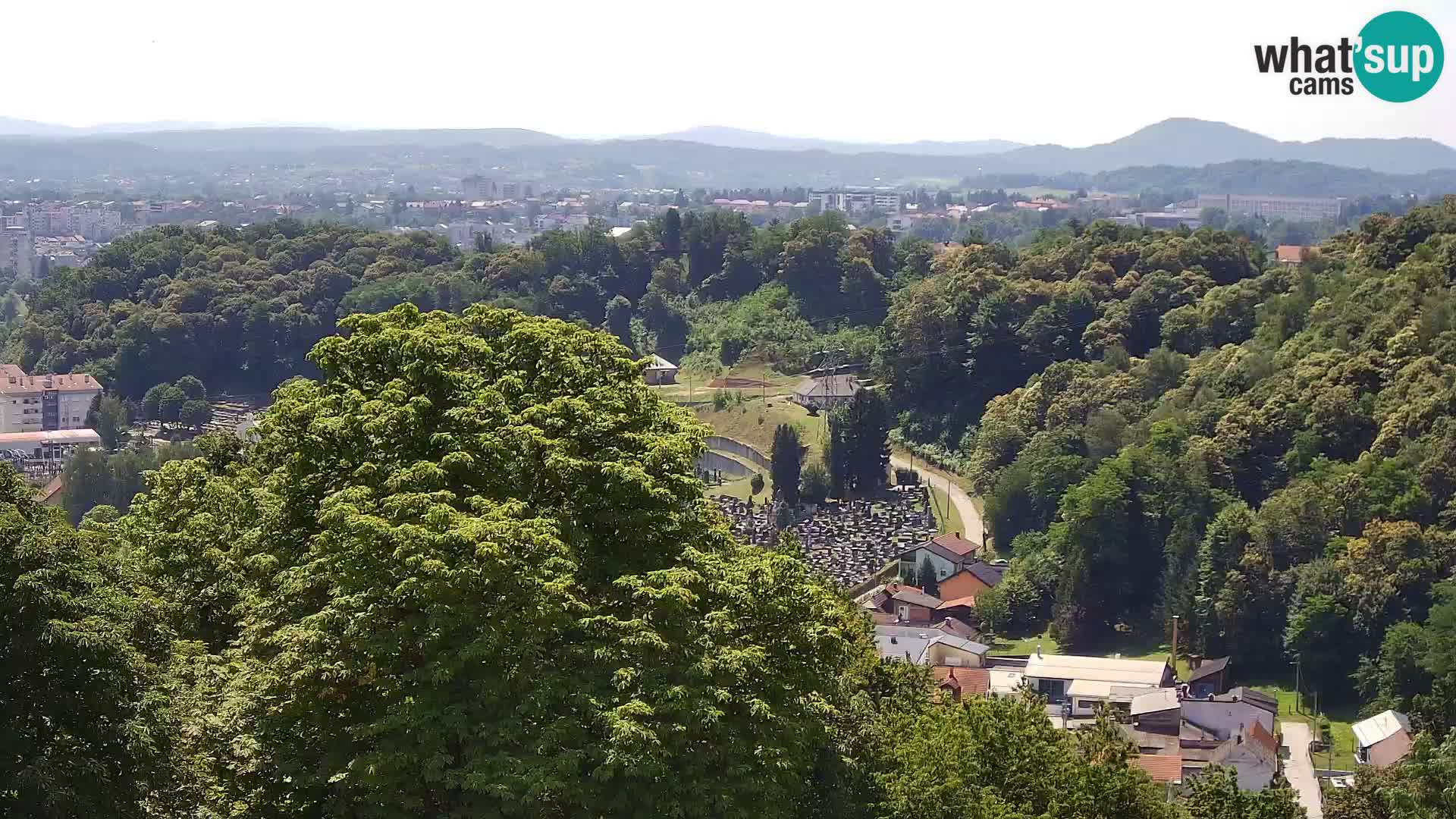 Webcam Karlovac Château Dubovac – Vue en direct de ce monument historique