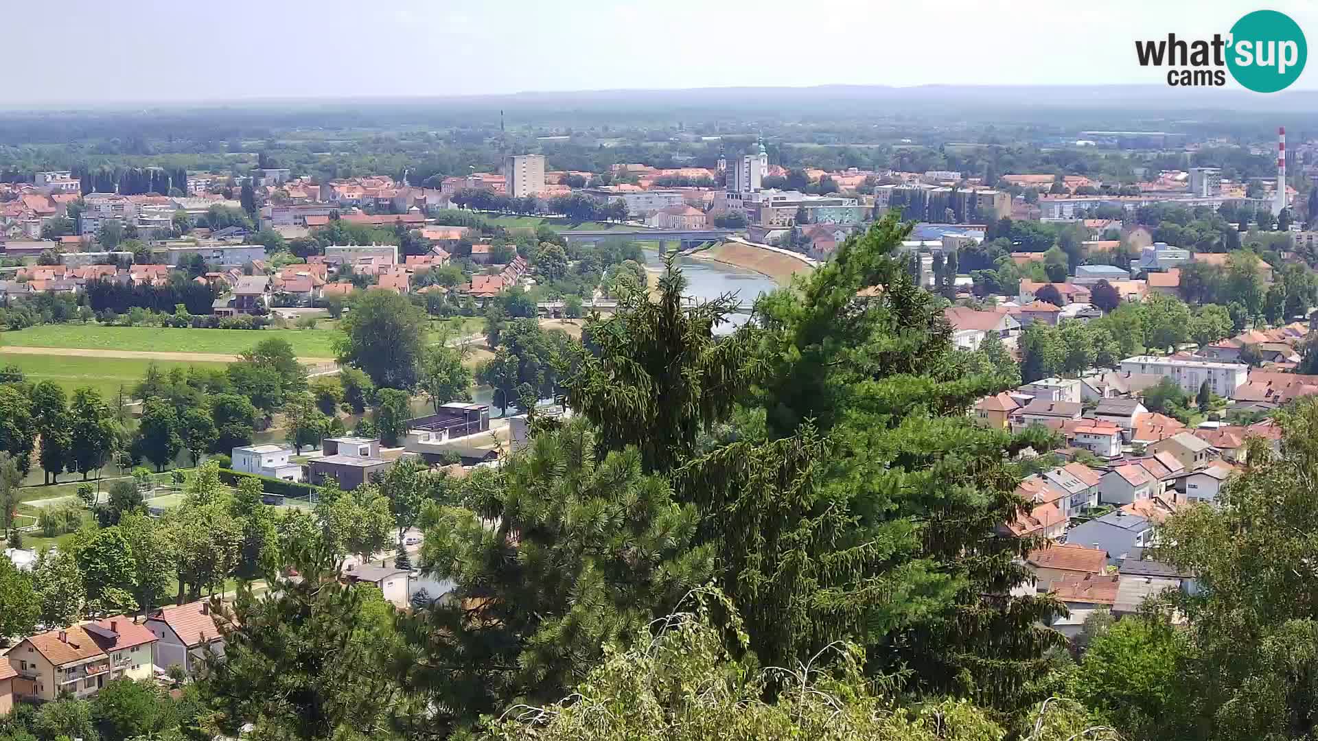 Web kamera Karlovac – Dvorac Dubovac uživo