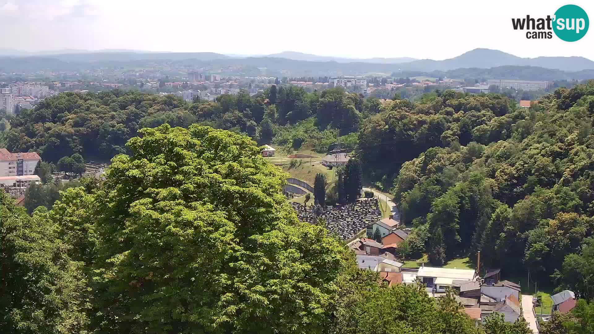 Webcam Karlovac Château Dubovac – Vue en direct de ce monument historique