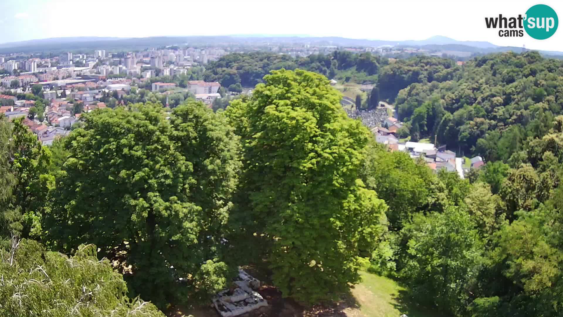Webcam Castello Dubovac Karlovac – Vista Live sul Castello Storico