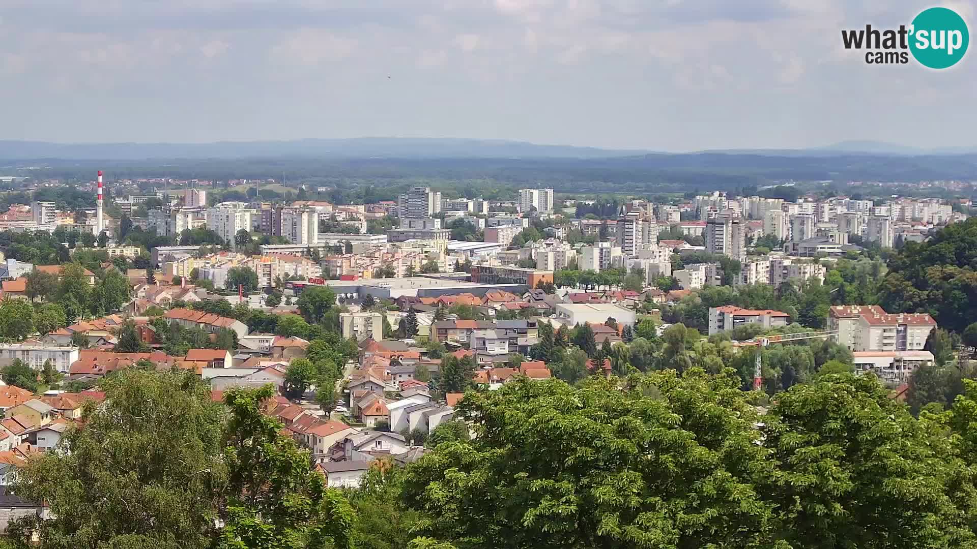 Webcam Karlovac Dubovac Castle – Live View of Karlovac’s Historic Landmark