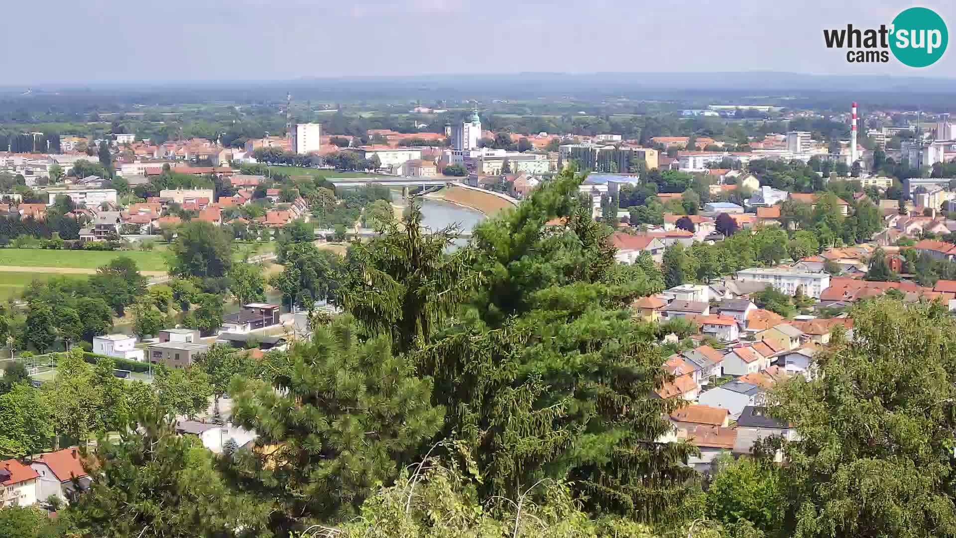 Web kamera Karlovac – Dvorac Dubovac uživo