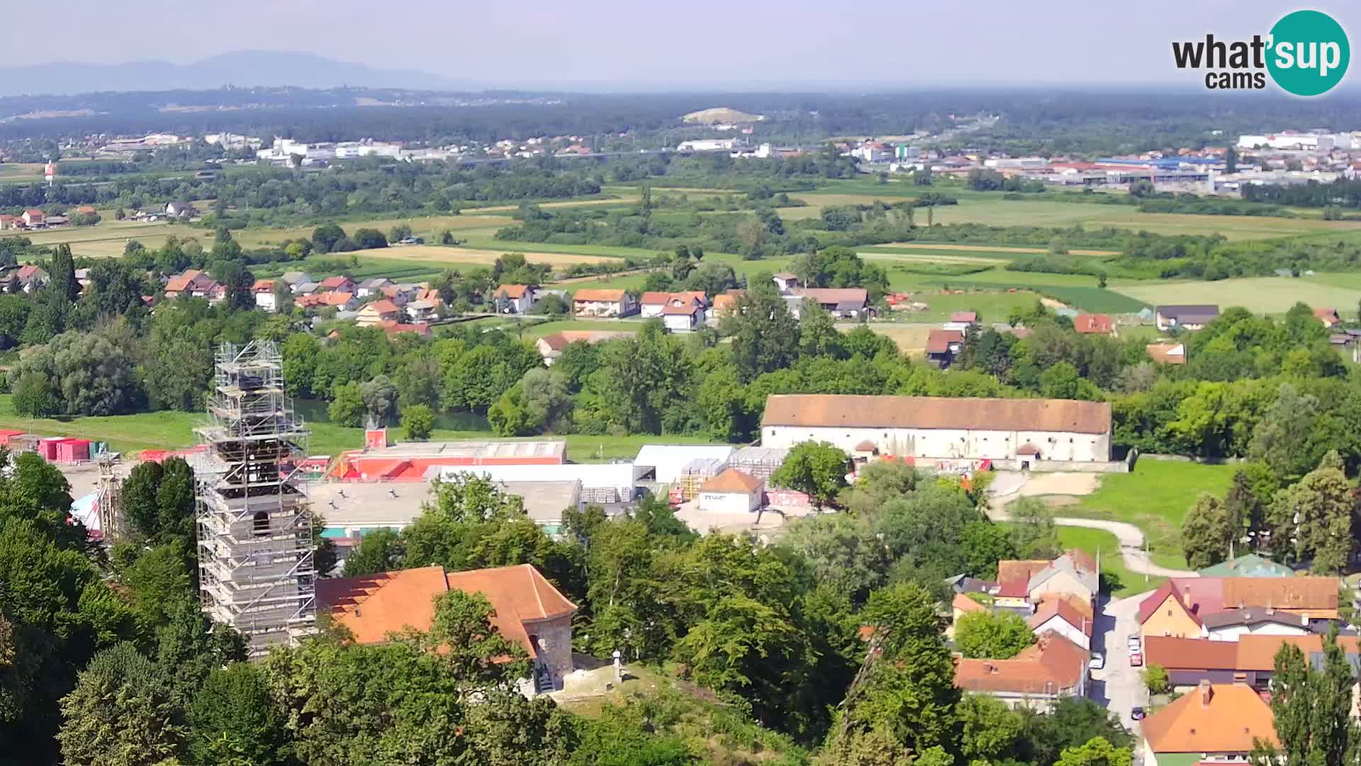 Webcam Karlovac Dubovac Castle – Live View of Karlovac’s Historic Landmark