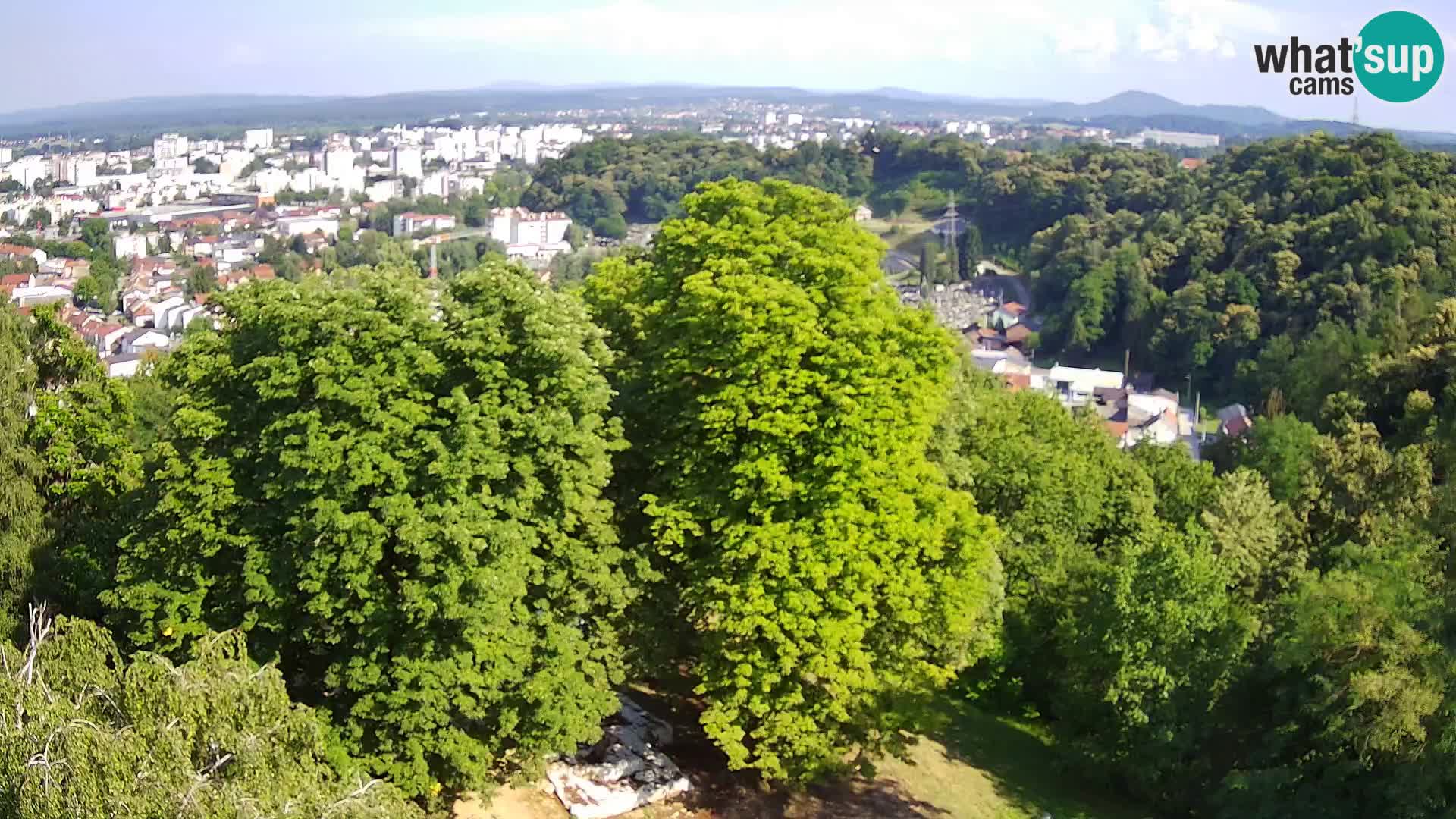 Web kamera Karlovac – Dvorac Dubovac uživo