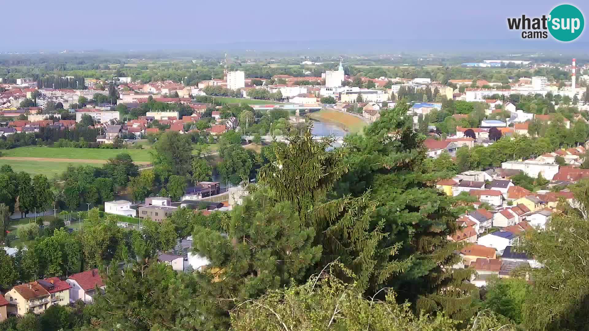 Webcam Karlovac Château Dubovac – Vue en direct de ce monument historique