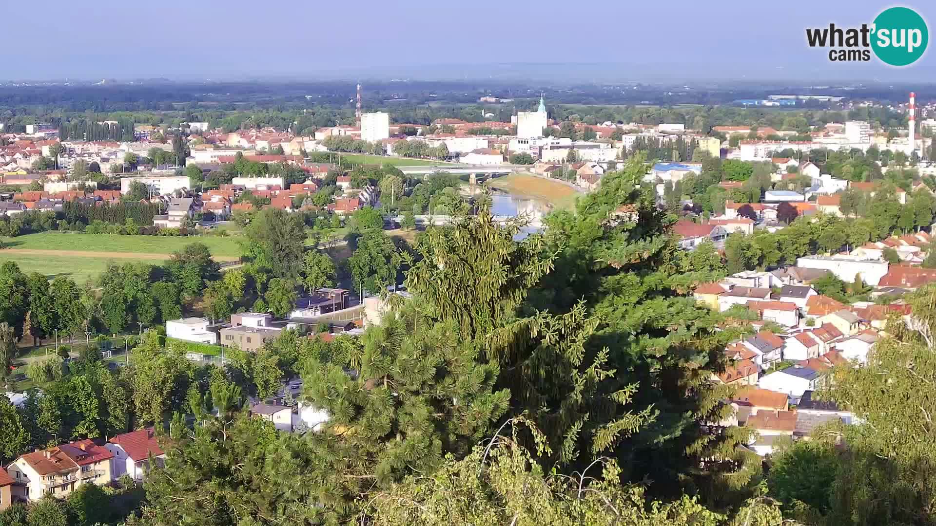 Webcam Karlovac Château Dubovac – Vue en direct de ce monument historique