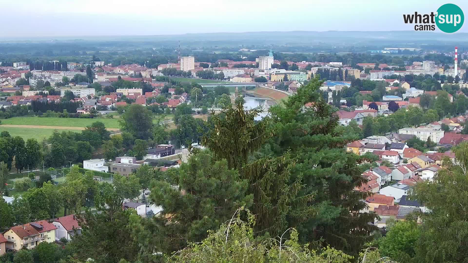 Webcam Karlovac Dubovac Castle – Live View of Karlovac’s Historic Landmark