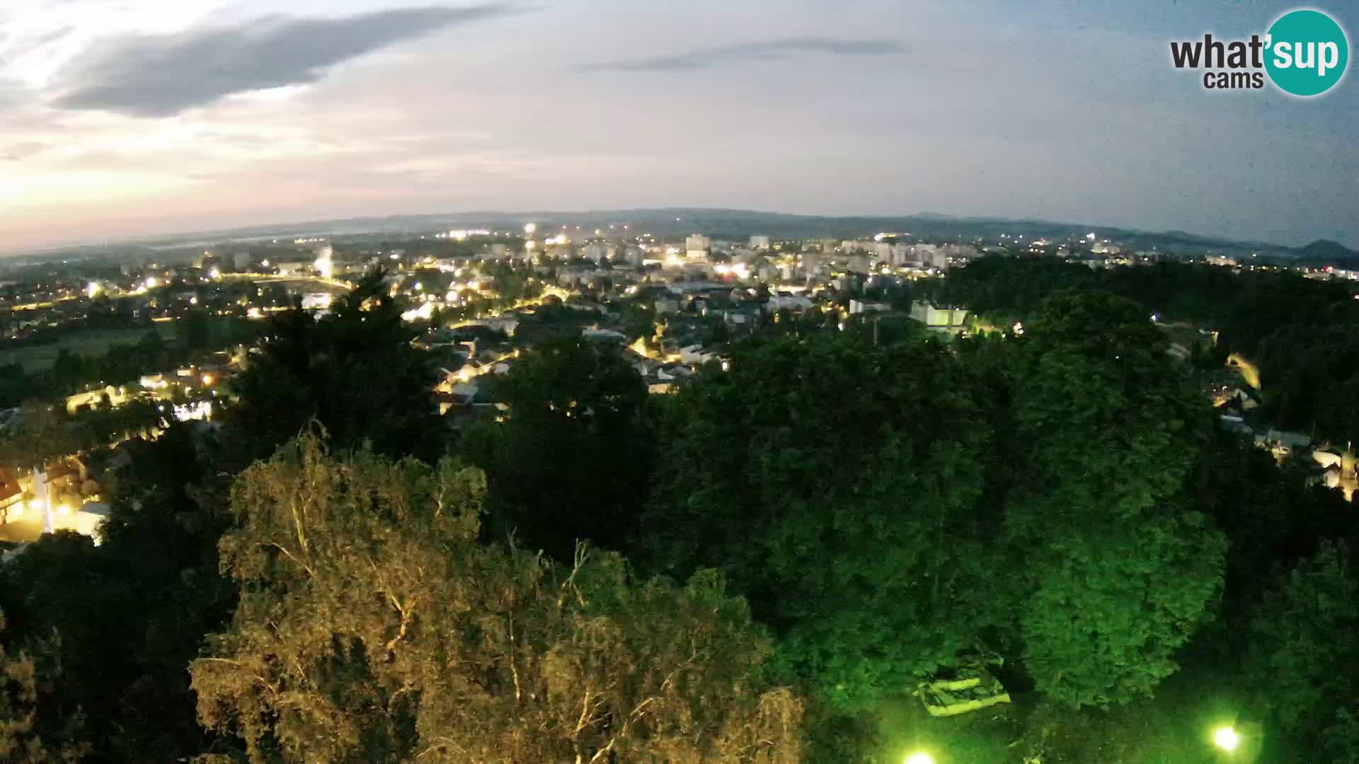 Webcam Karlovac Château Dubovac – Vue en direct de ce monument historique