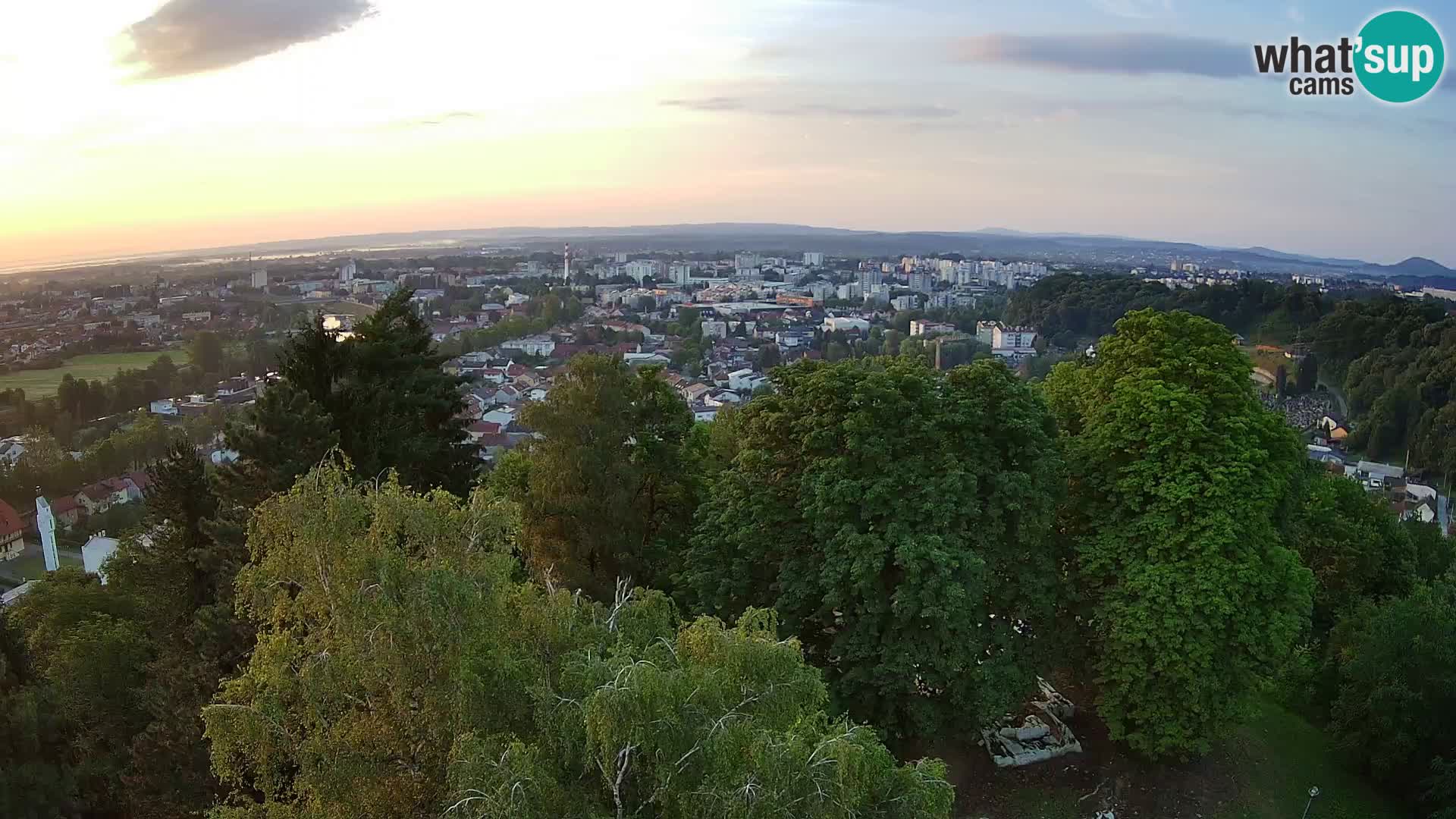 Webcam Karlovac Château Dubovac – Vue en direct de ce monument historique