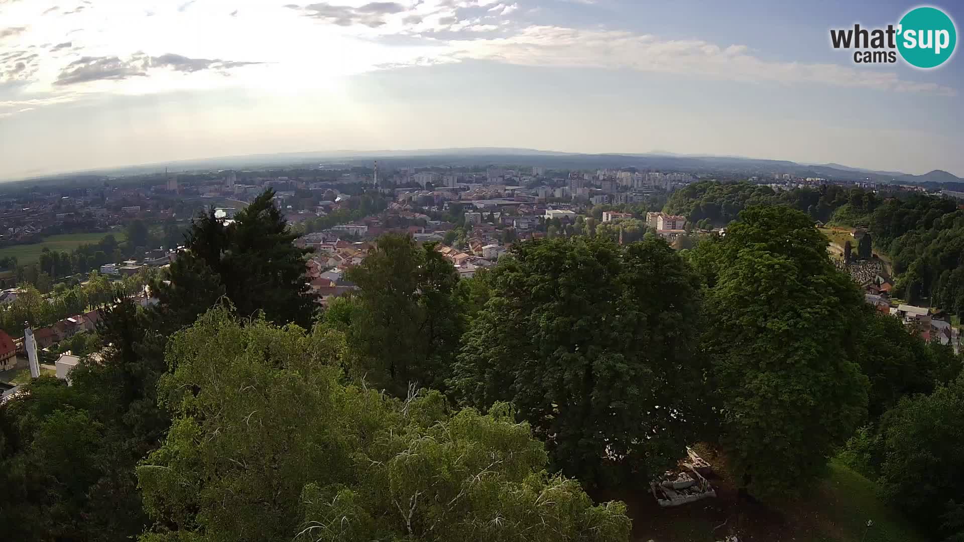 Webcam Karlovac Dubovac Castle – Live View of Karlovac’s Historic Landmark