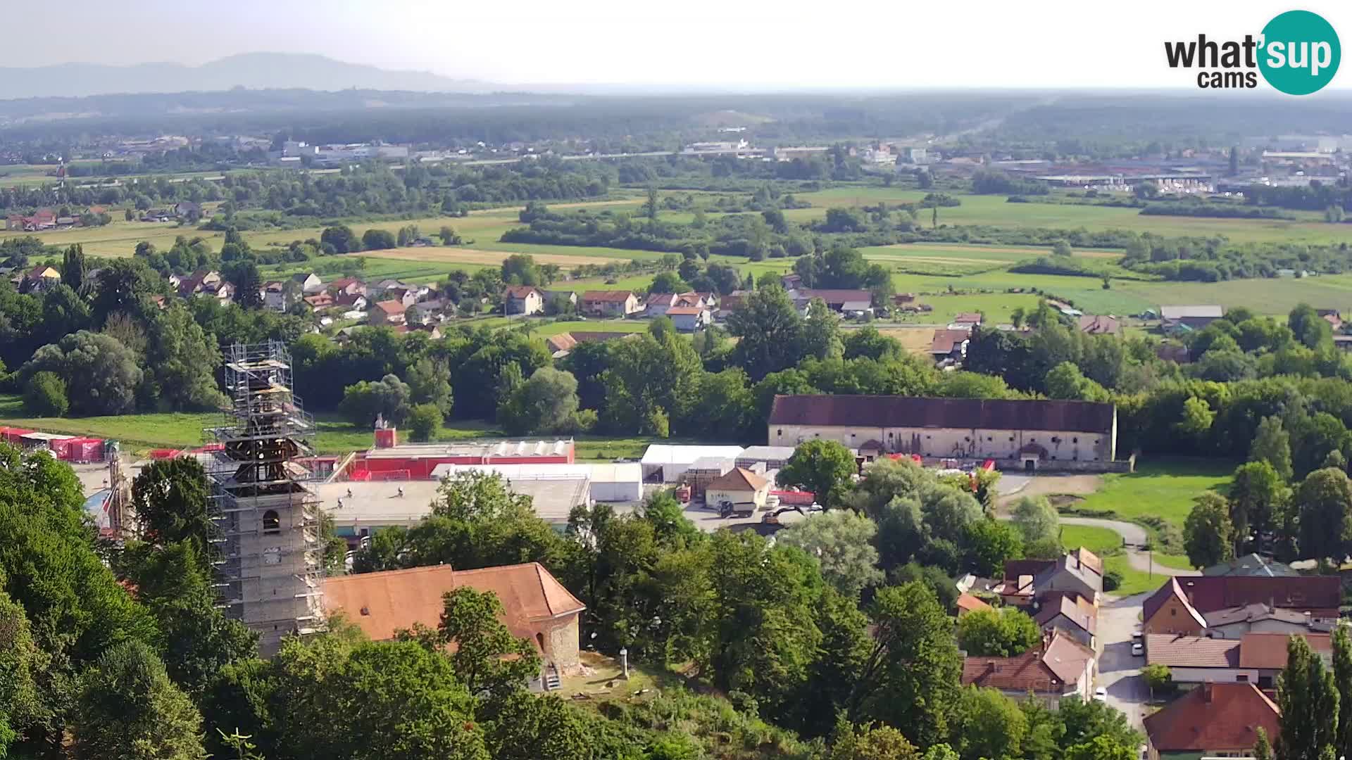 Webcam Castello Dubovac Karlovac – Vista Live sul Castello Storico