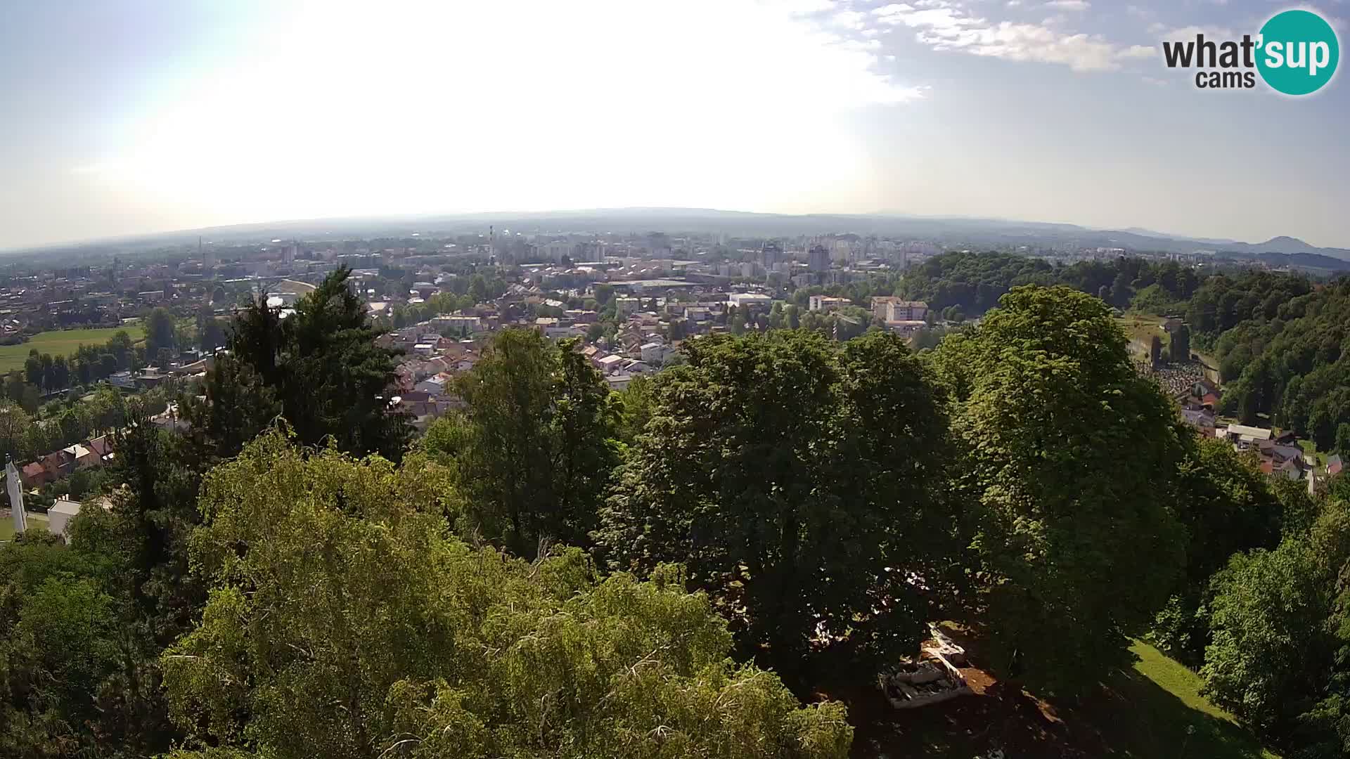 Web kamera Karlovac – Dvorac Dubovac uživo