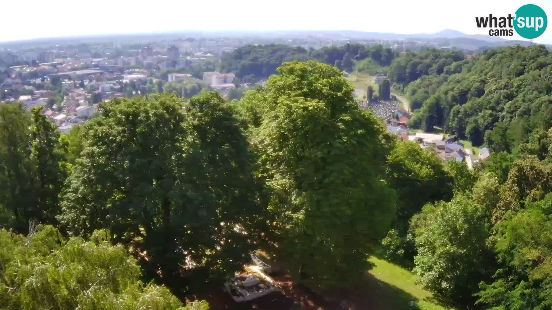 Webcam Castello Dubovac Karlovac – Vista Live sul Castello Storico